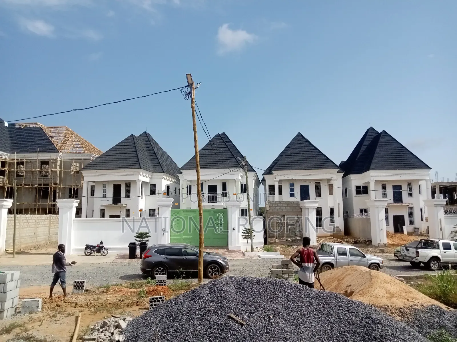 Roofing at Tema