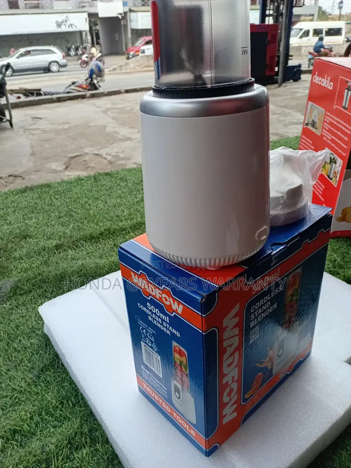 Peace of Mind Wadfow Stainless Blender 500w Wadfow