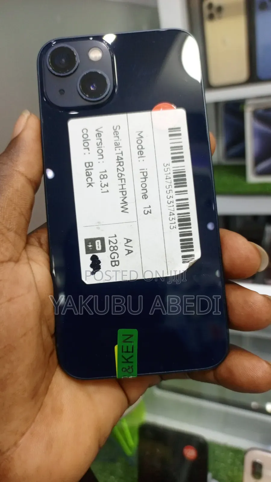 Apple iPhone 13 128 GB Black