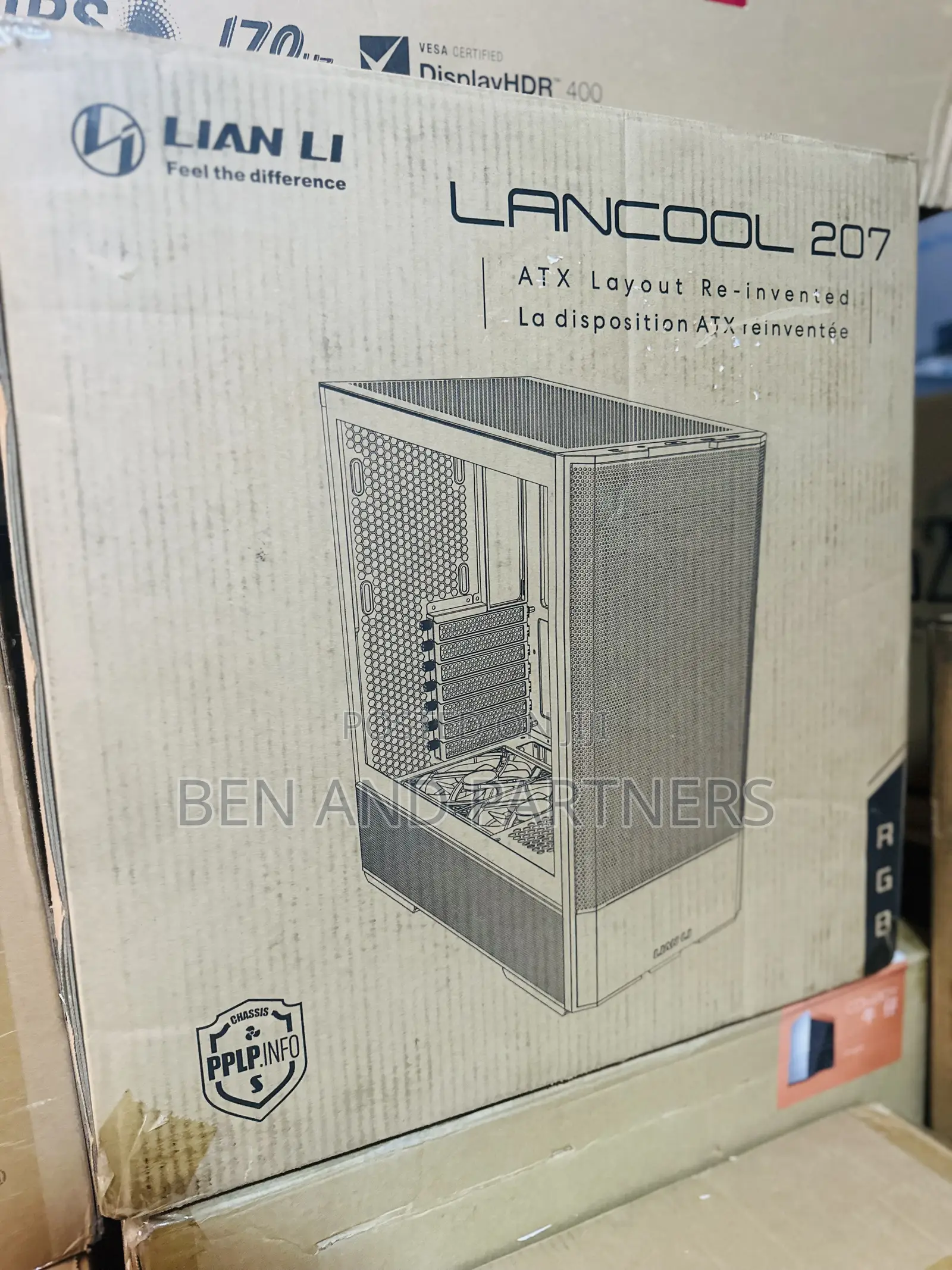 Lian Li Lancool 207 Atx Case With 4-fans