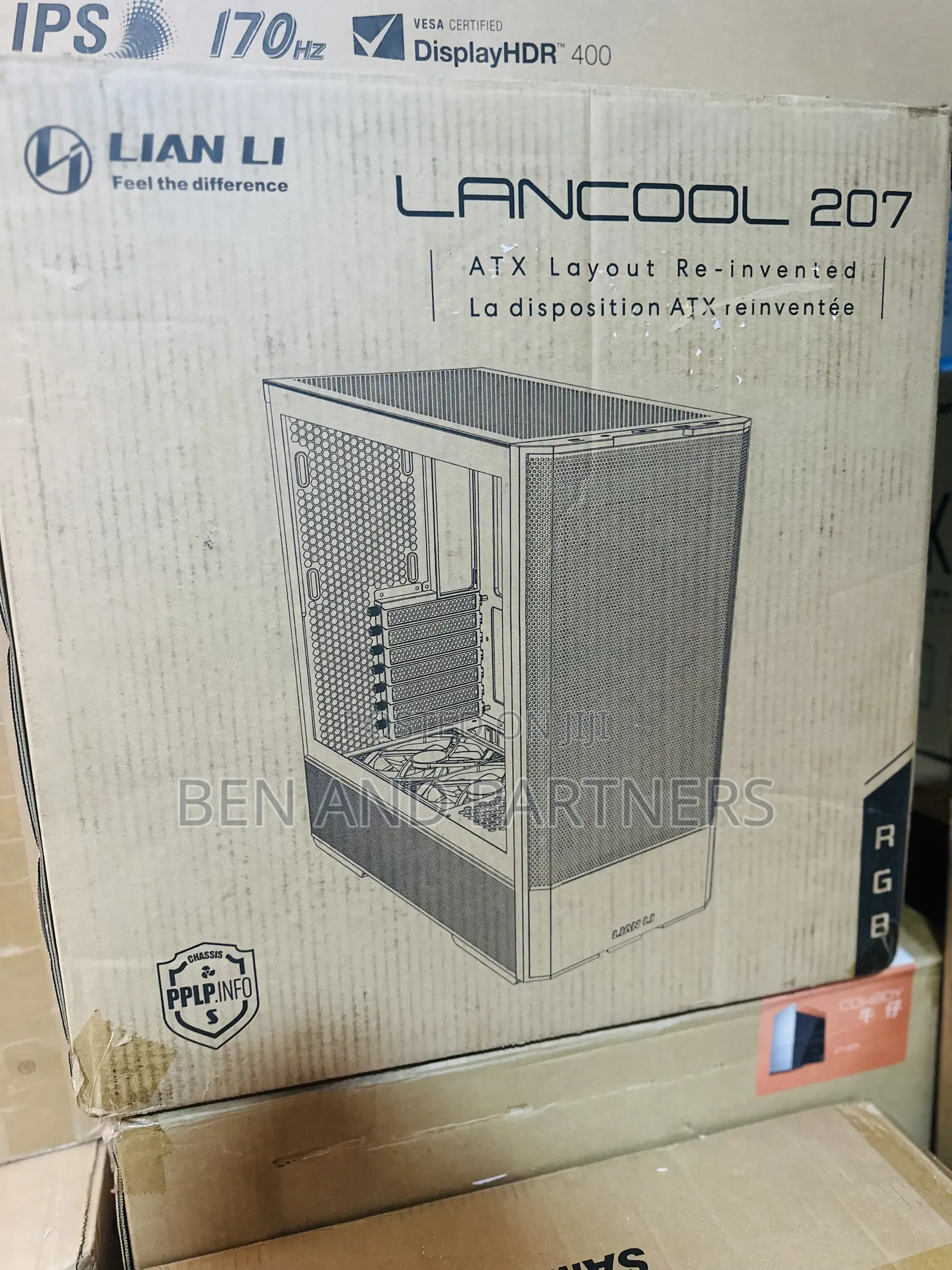 Lian Li Lancool 207 Atx Case With 4-fans