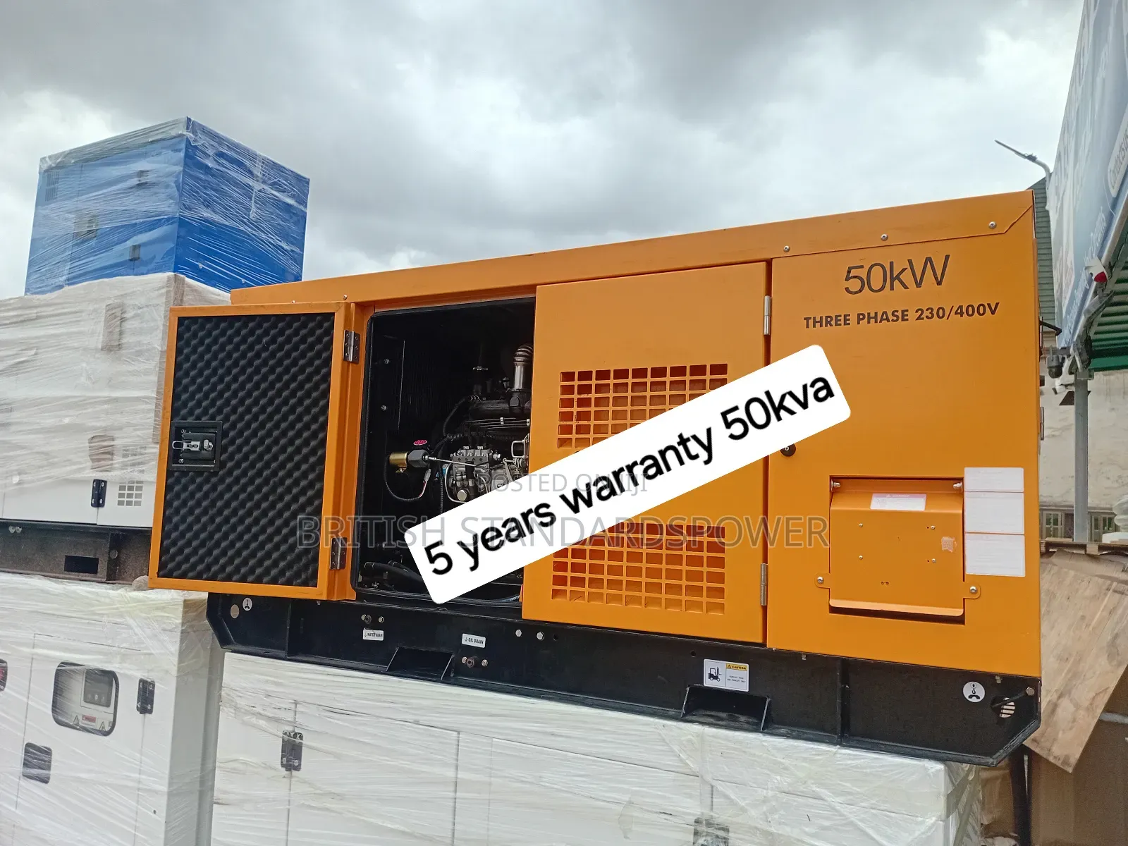 50kva Low Voltage Genset for Sensitive Equipment