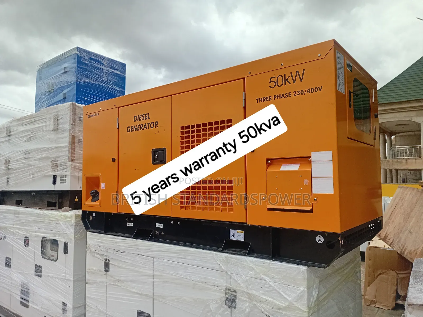 50kva Diesel Powered Generator With Alternator