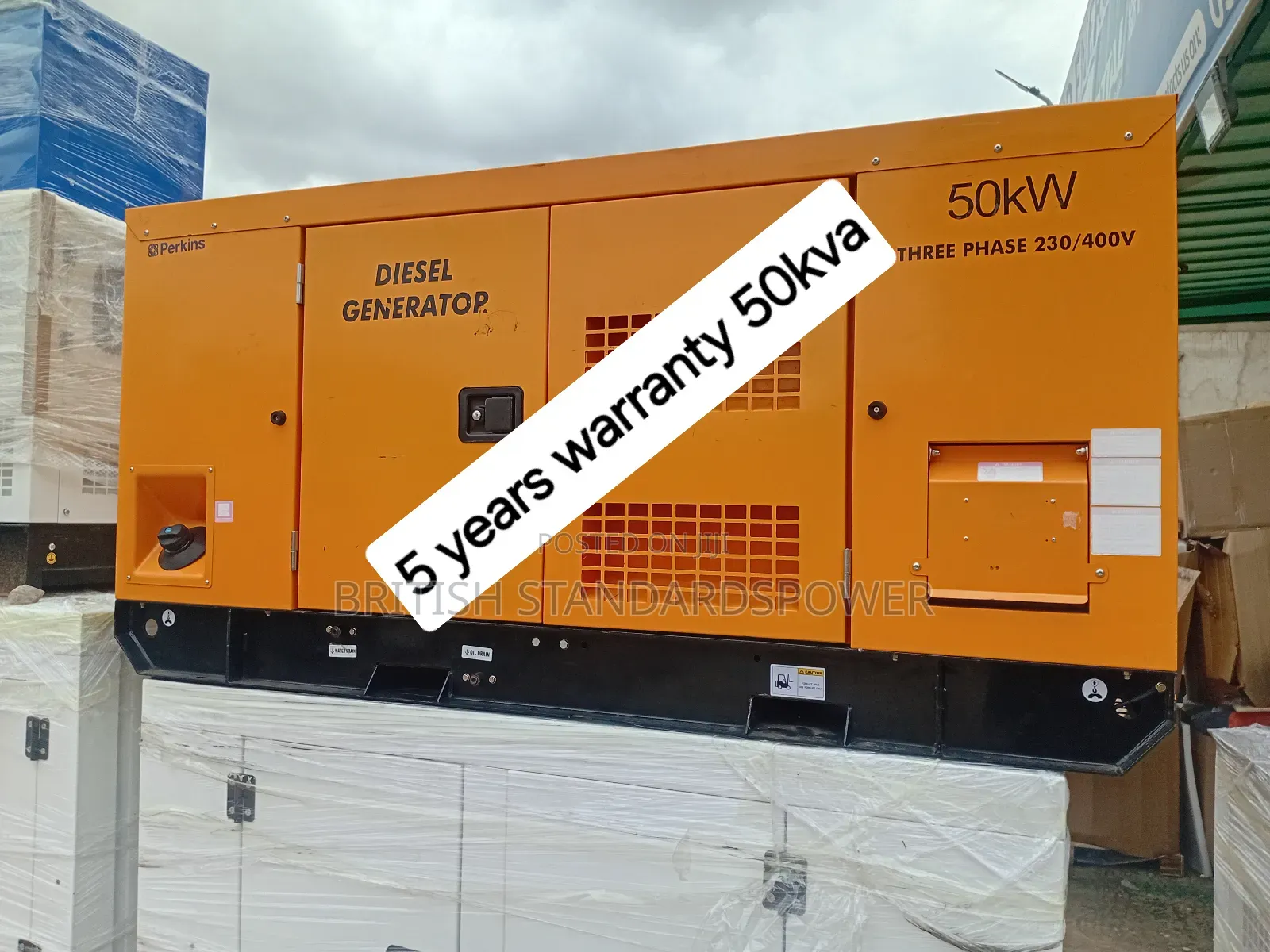 Authentic 50kva Silent Diesel Generator