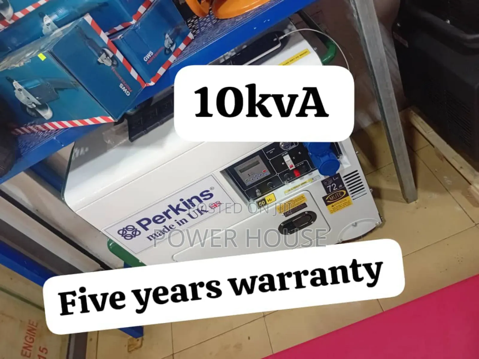 Genpro Elite 15kva 16500watts Diesel Silent Generator