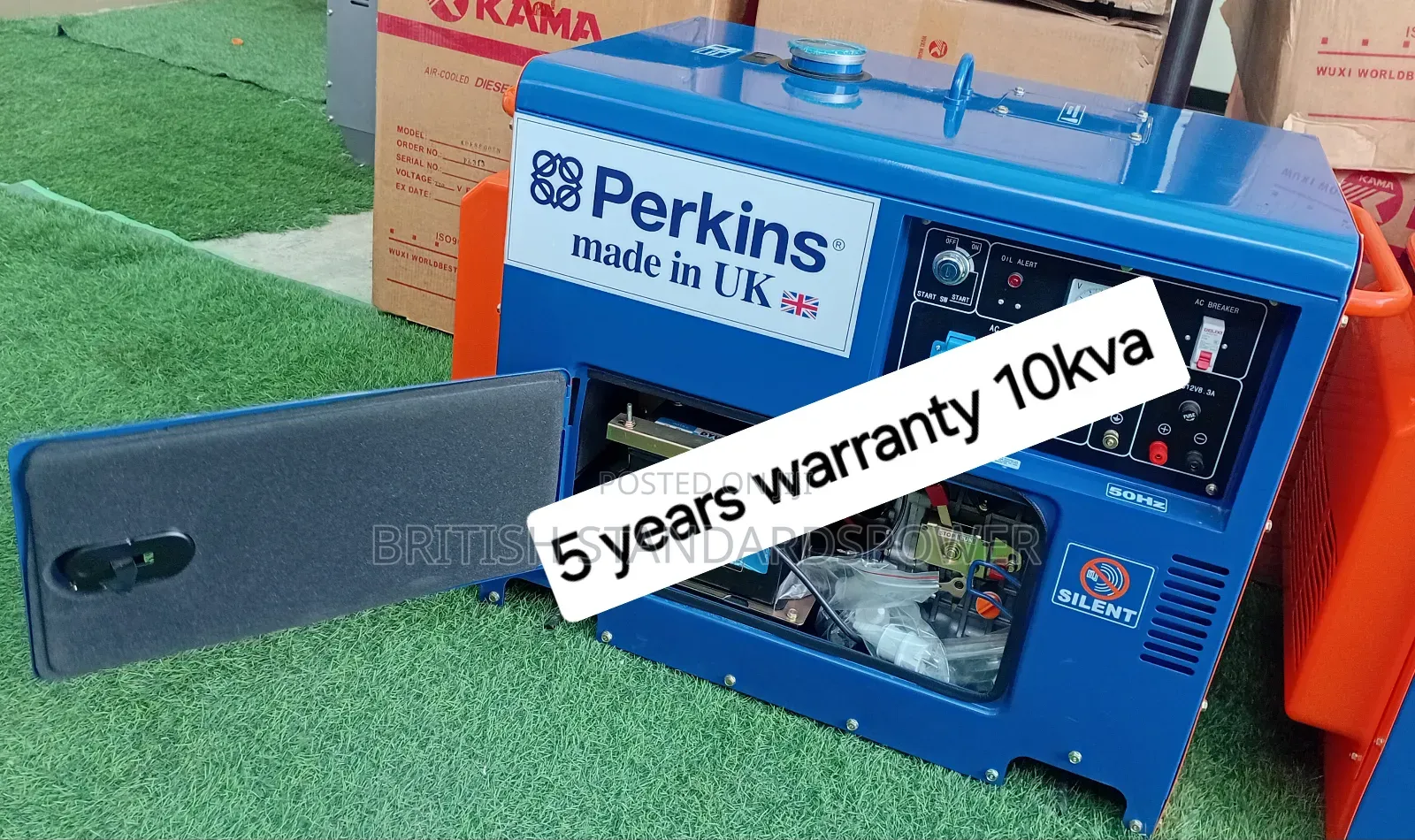 10kva Diesel Generator With 100% Copper Alternator