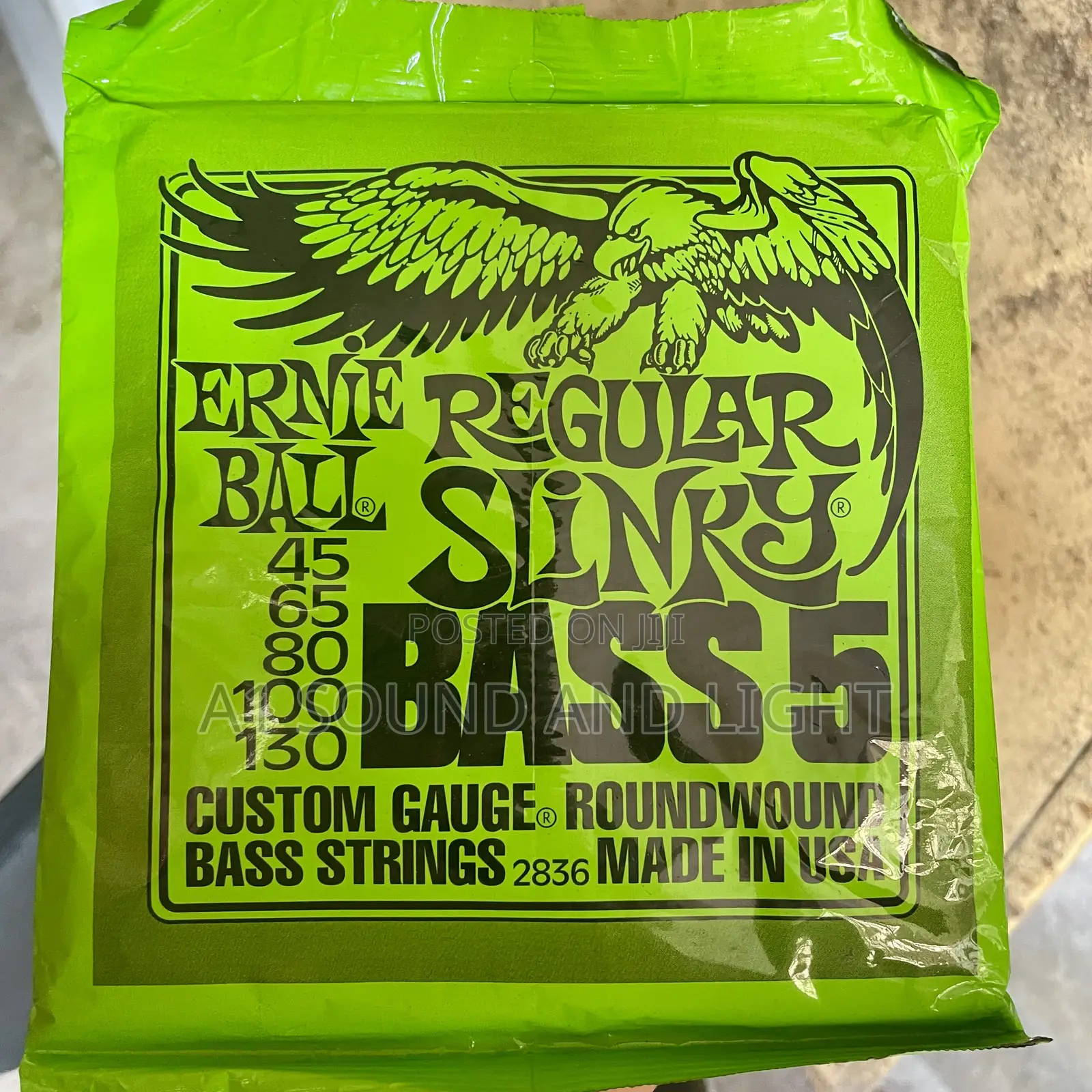 Ernie Ball Regular Slinky Bass 5 Strings