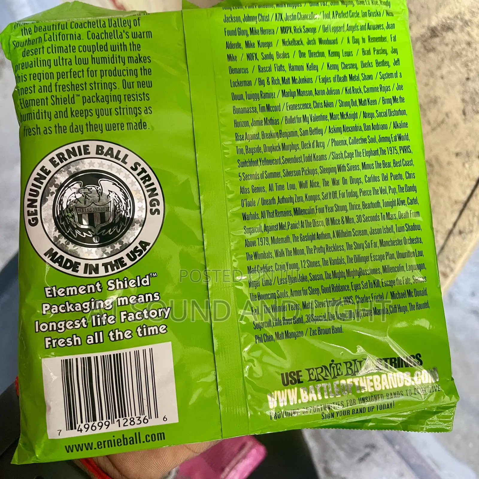 Ernie Ball Regular Slinky Bass 5 Strings