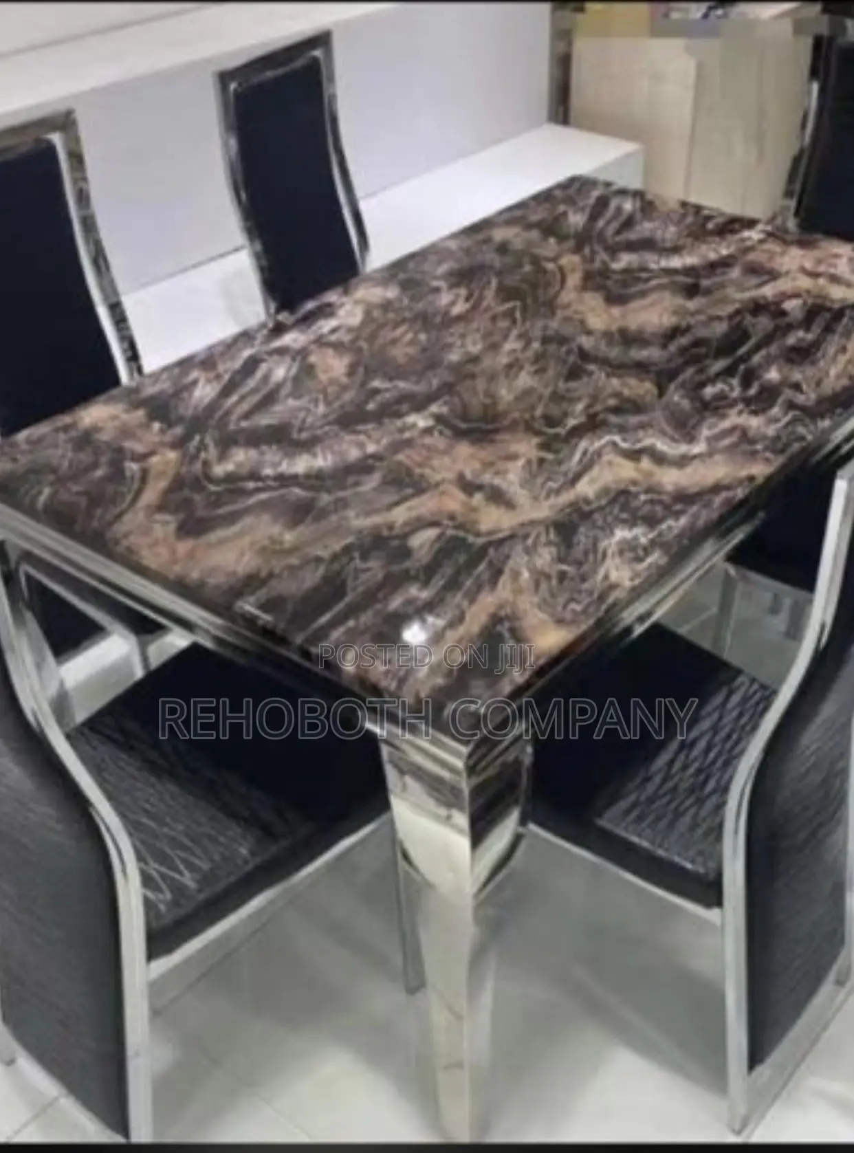 Executive Six Seater Dining Table Set