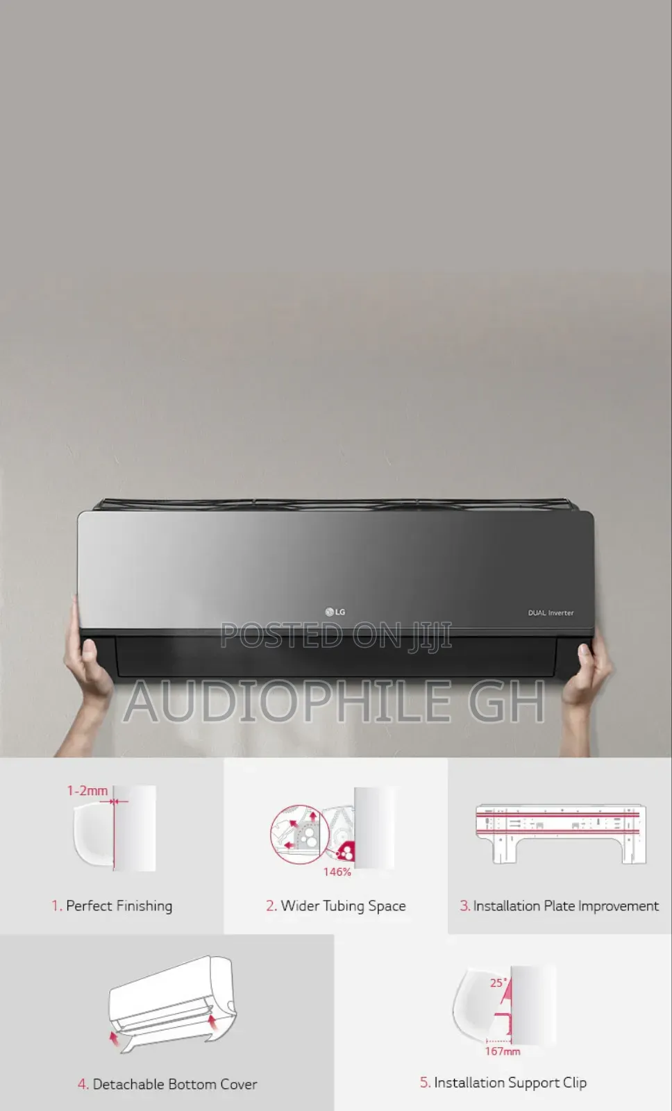 Lg Artcool 1.5 Hp Thinq, Stylish Design Air Conditioner