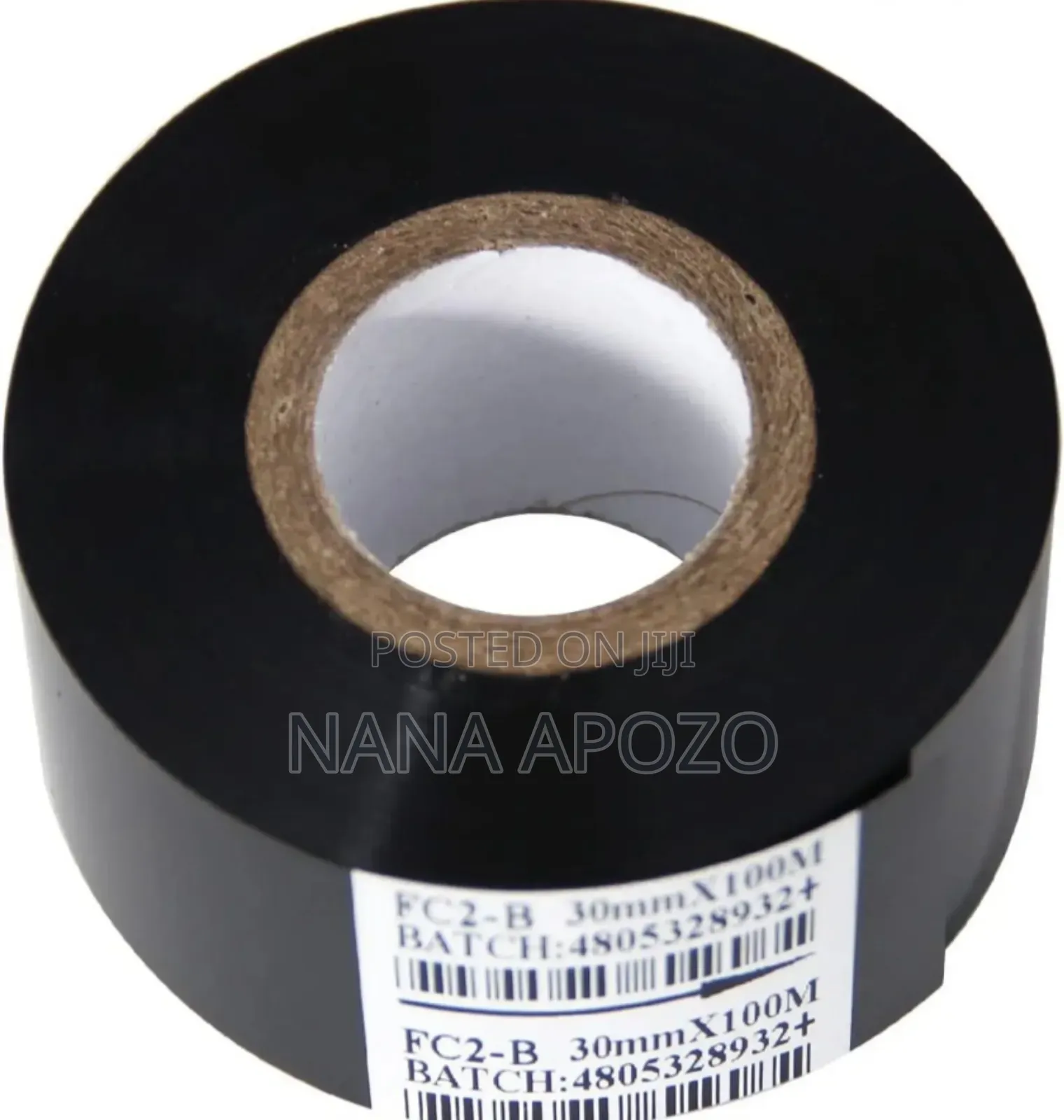 Hot Stamp Coding Ribbon for Expiry Date Printing 30mmx100m