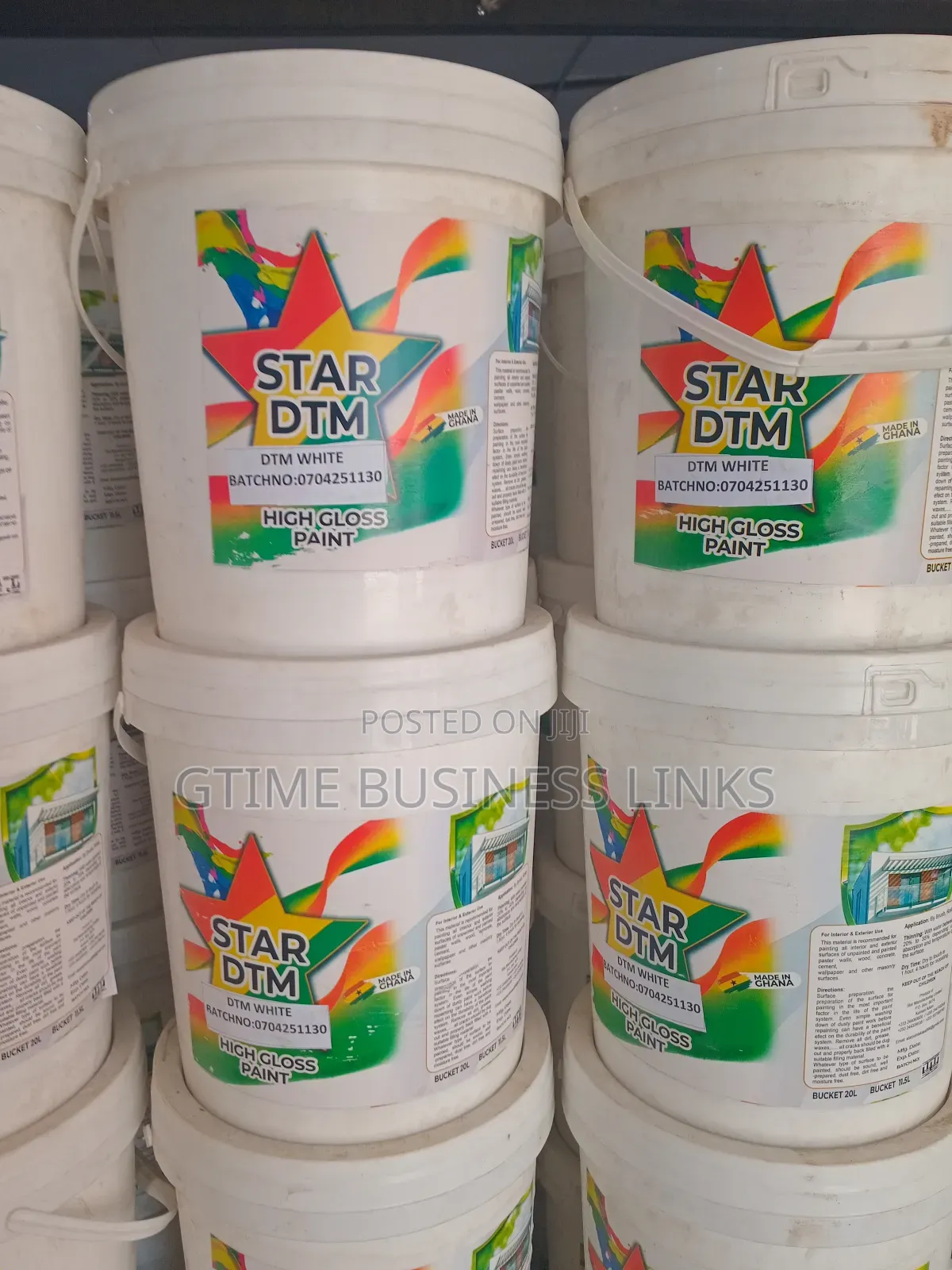 DTM High Gloss Washable Paints/Foreign Paints - 20l