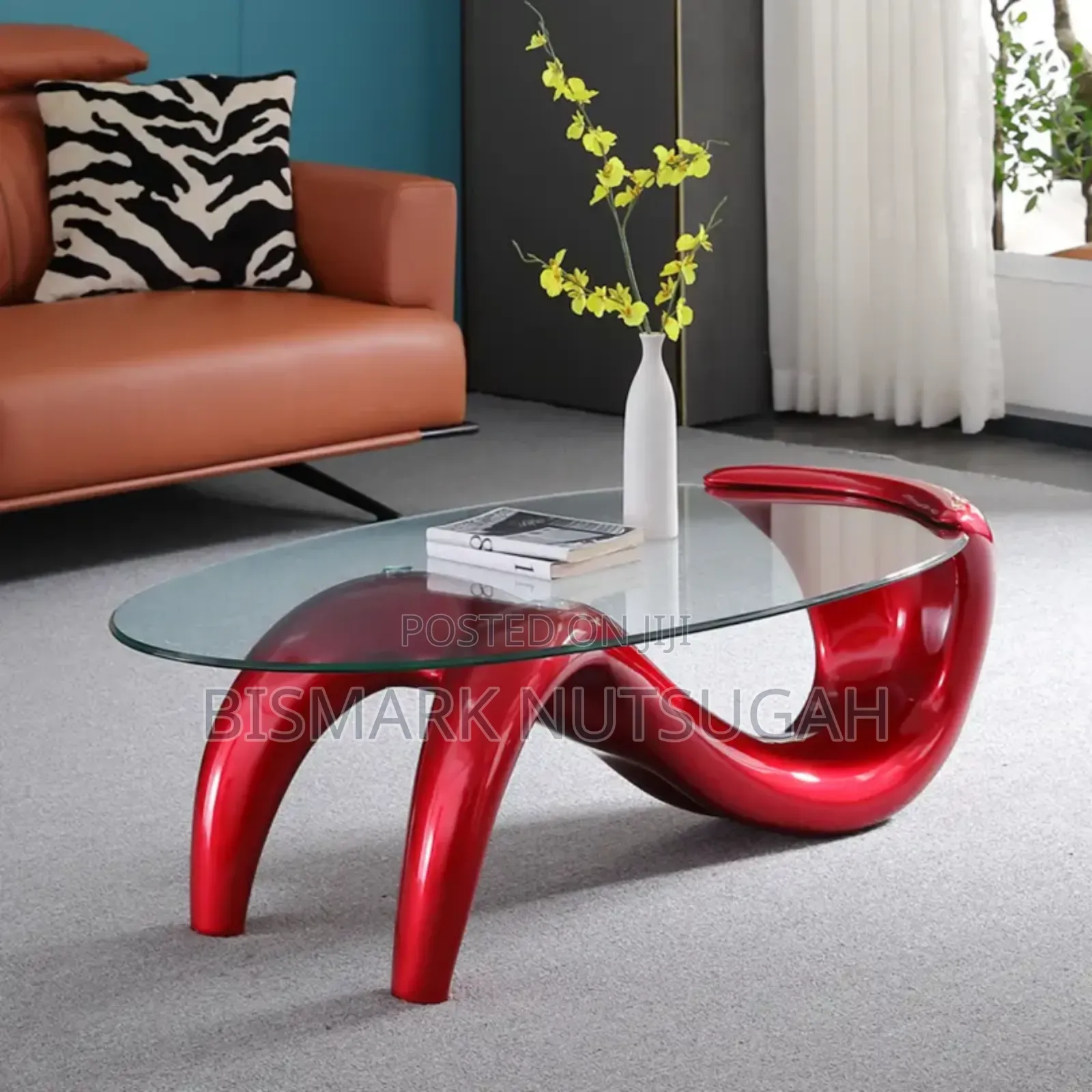 Luxury Glass Center Table for Sale