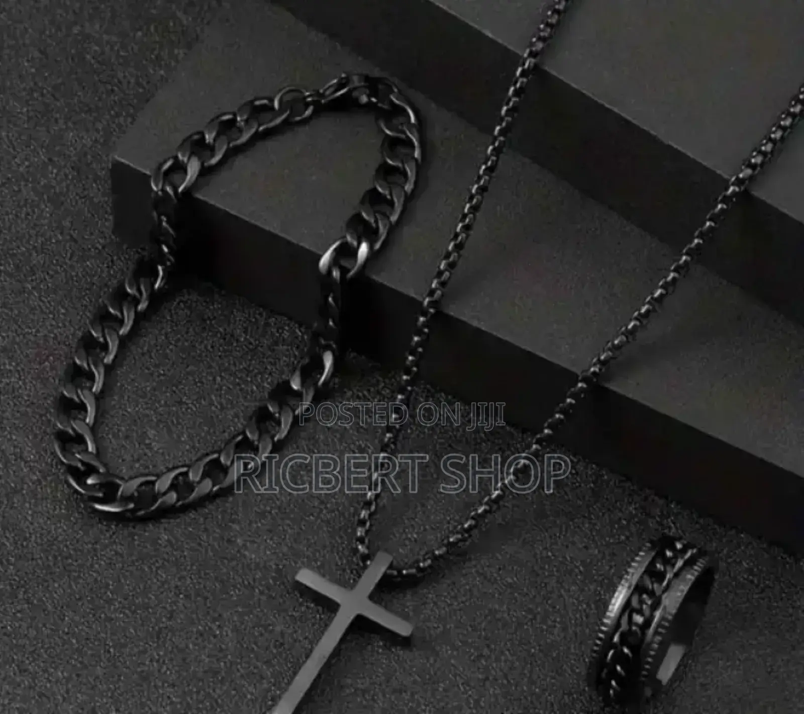 Chain, Ring and Bracelet Set