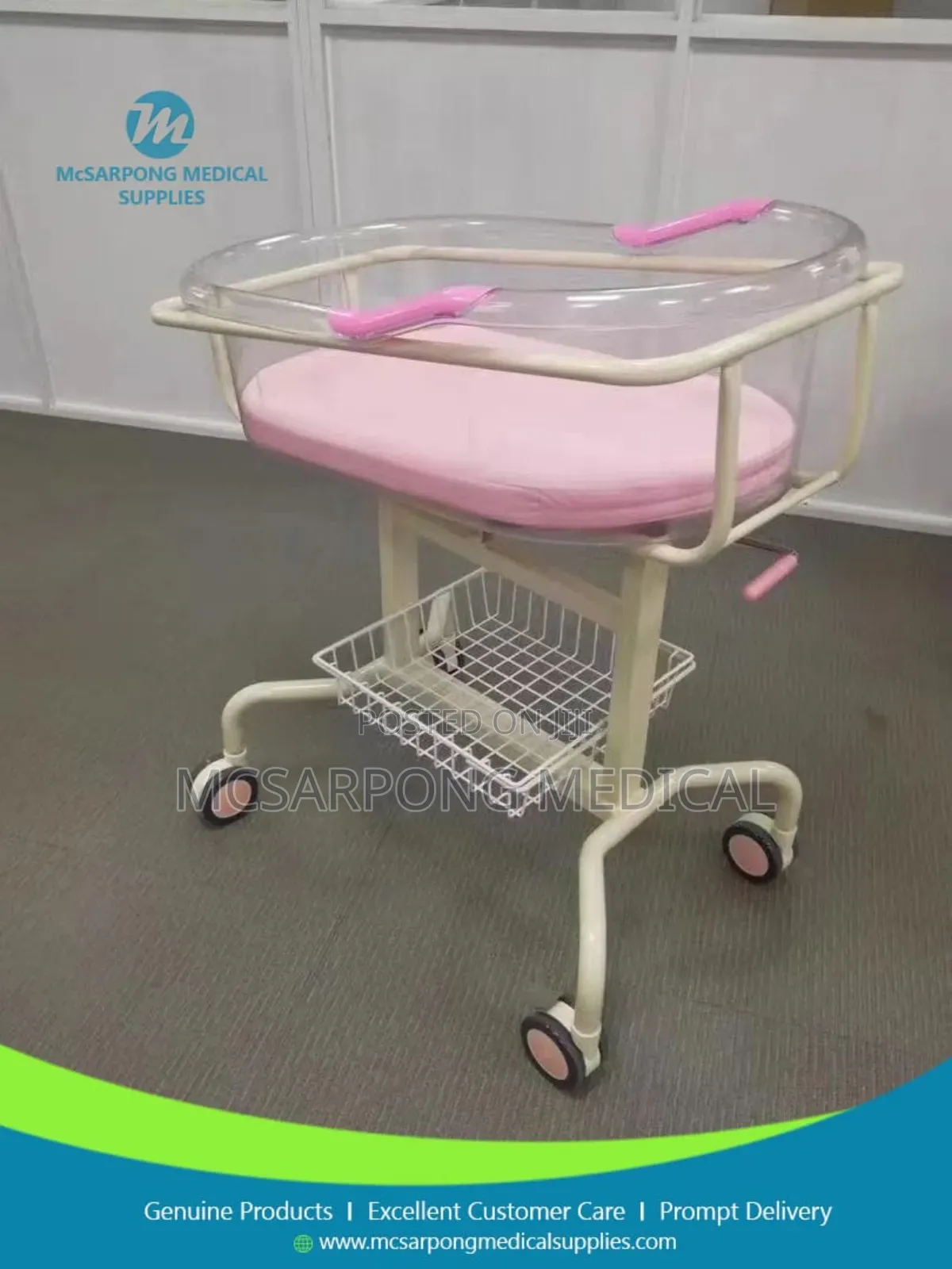 Hospital Pediatric Baby Cot Bed