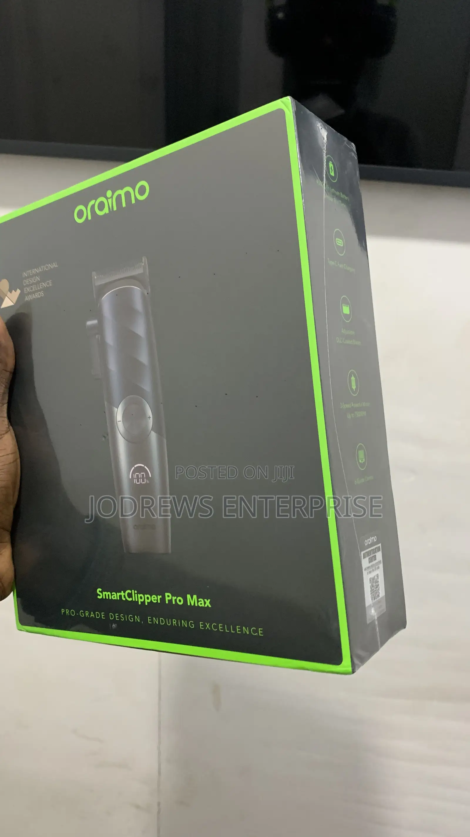 Oraimo Smart Clipper Pro Max Professional Hair Clipper