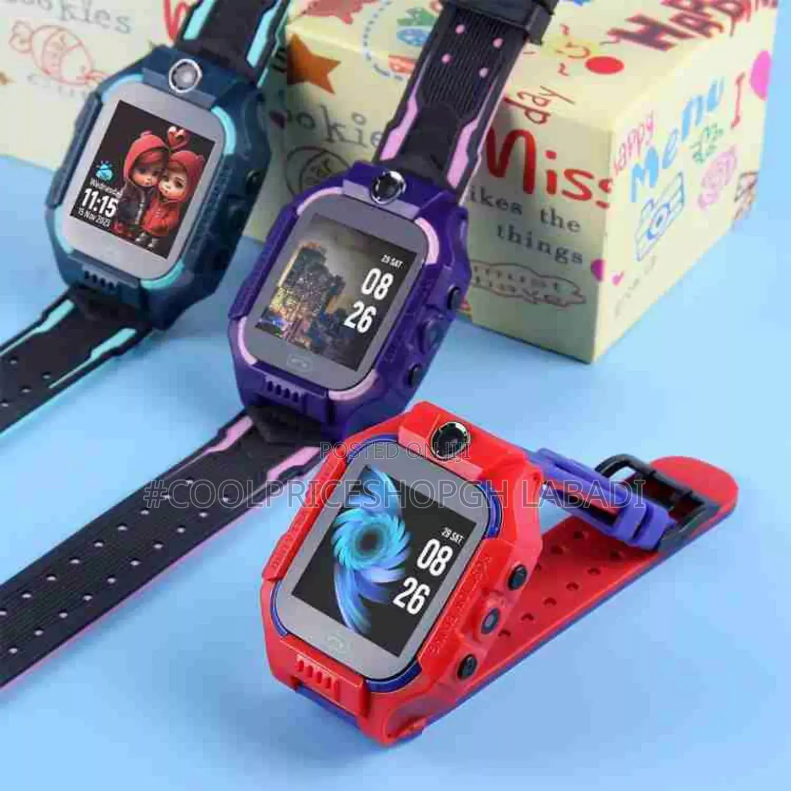 Kids' Smartwatches Sos Tracker Video Calling