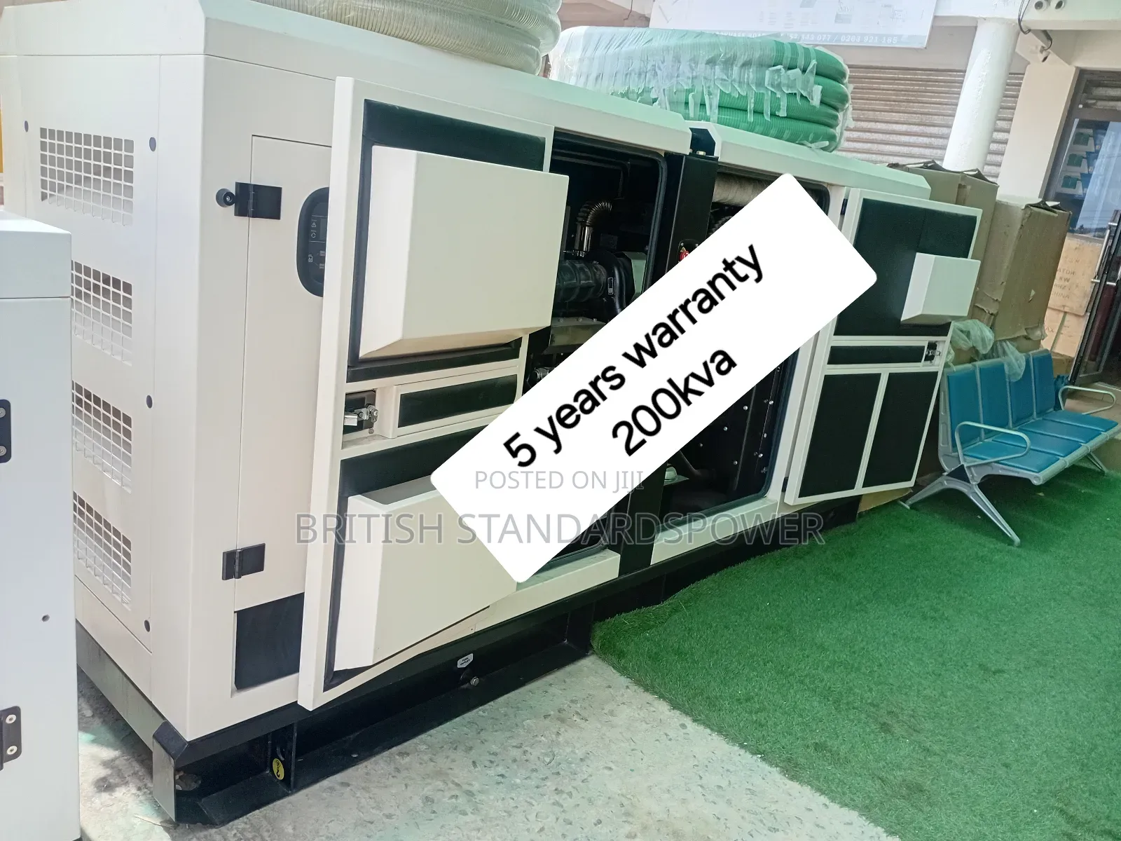 Highly Warranted 200kva Silent Diesel Genset