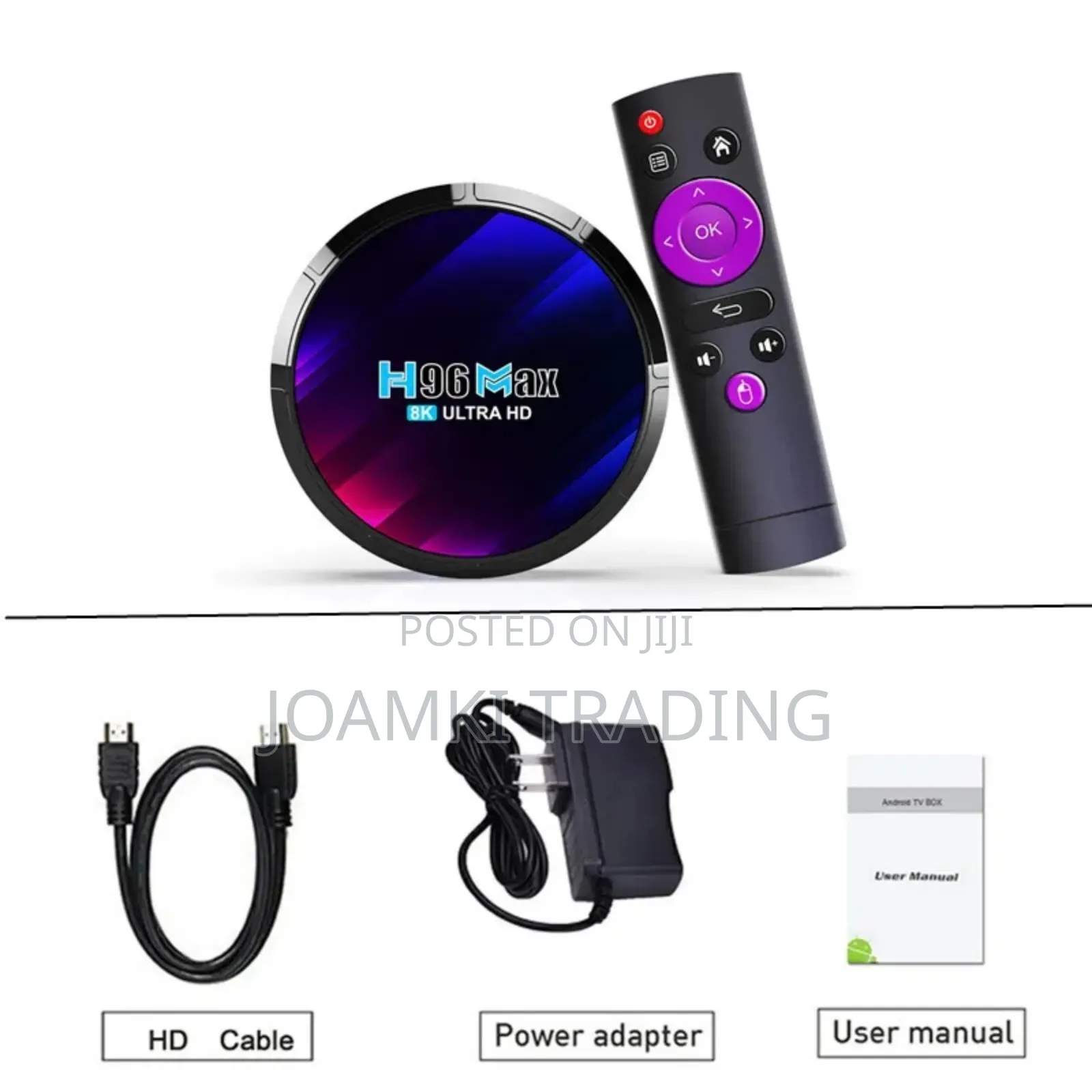 Smart Tv Box Android 13, 64gb Rom 4gb Ram, Dual Wifi Bt