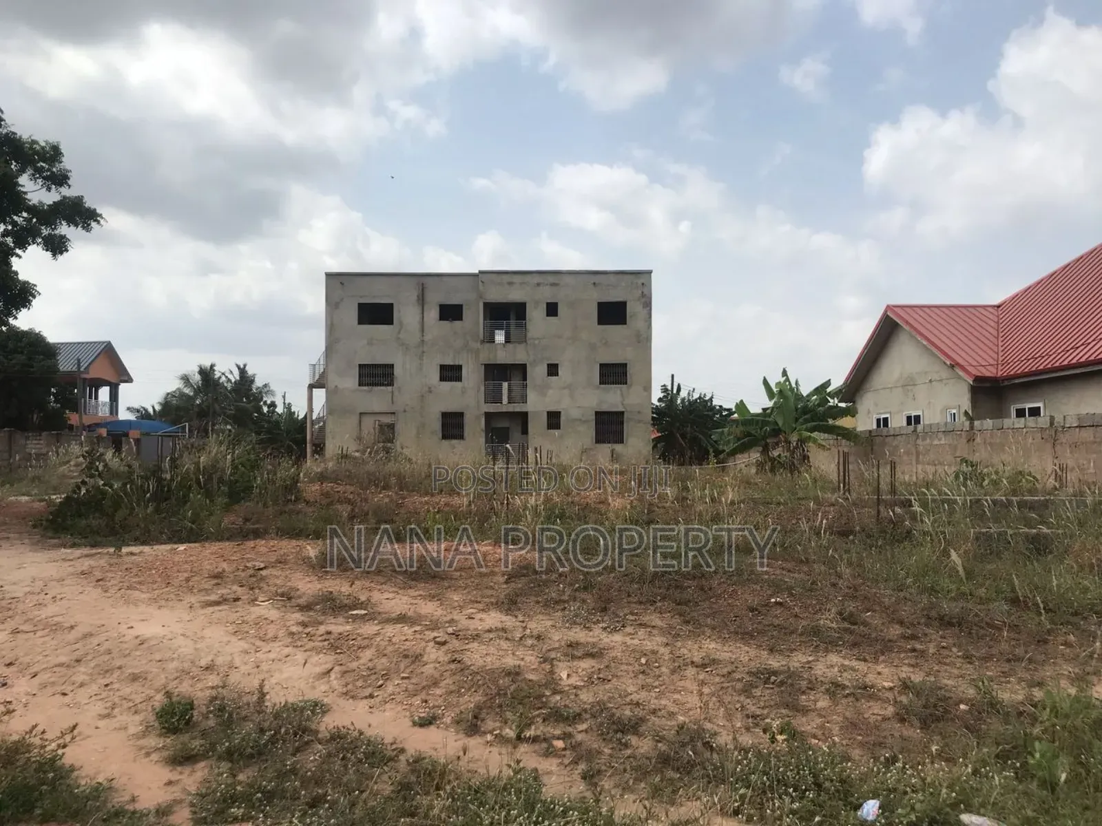 Three Plots of Land for Sale Located at Oyibi