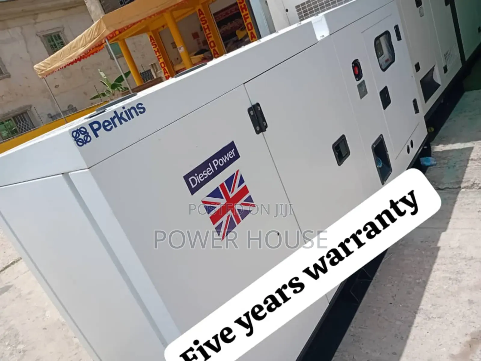 Power Flow Gen 100kva Perkins Diesel Plant