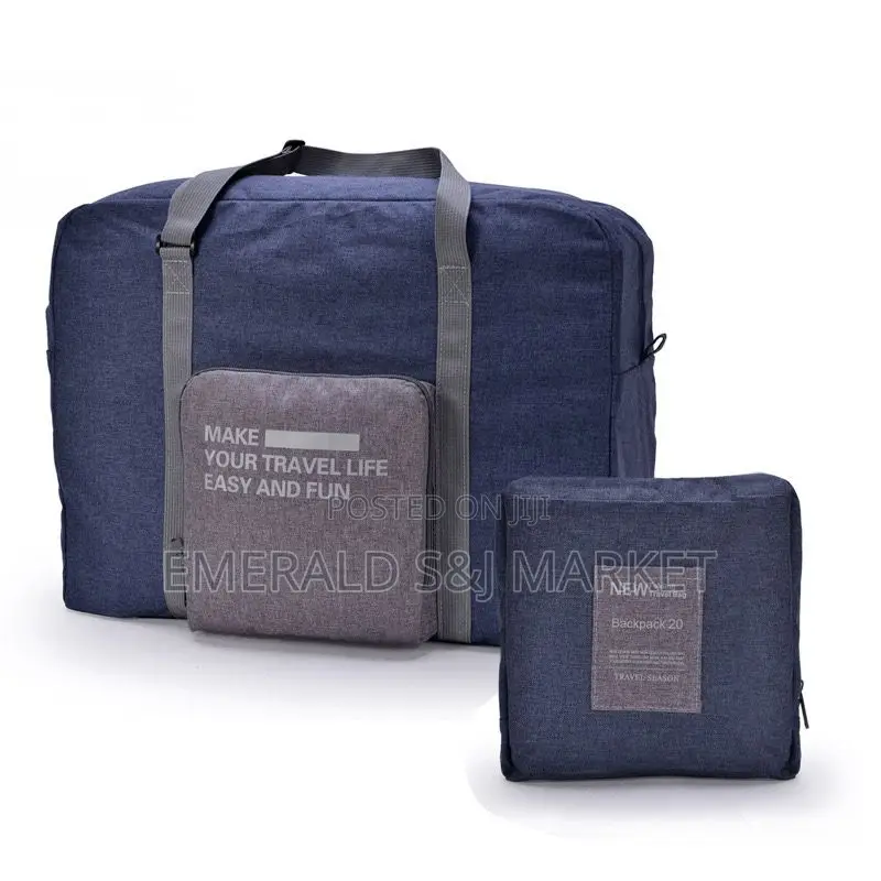 Foldable Travel Bag – Lightweight, Spacious Easy to Carry