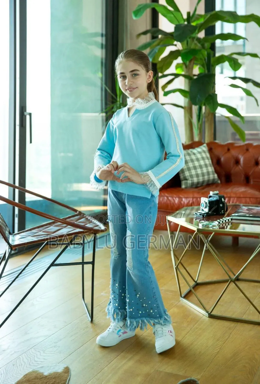 Turkey Imported Jeans And Sweater Set