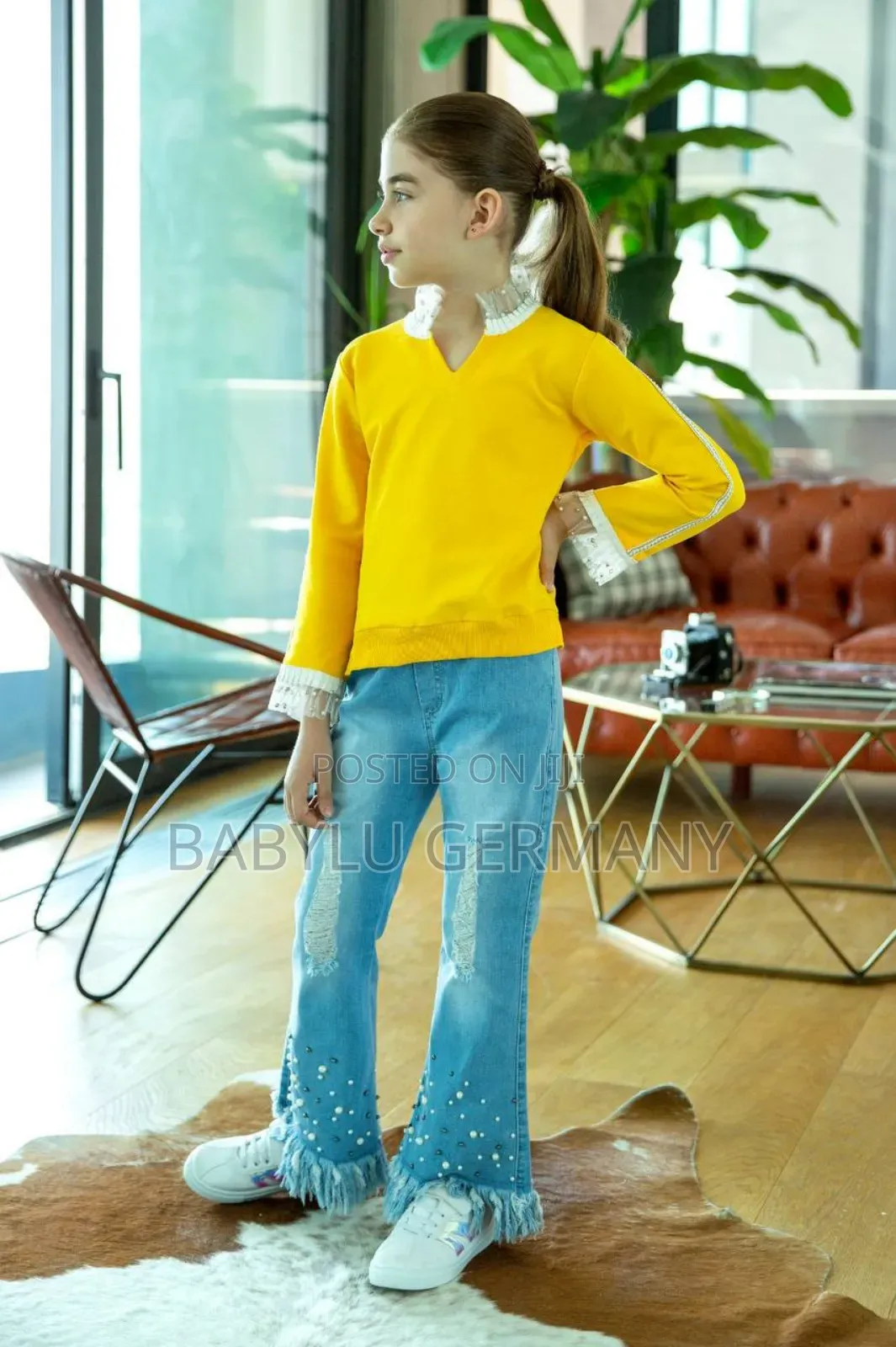 Turkey Imported Jeans And Sweater Set