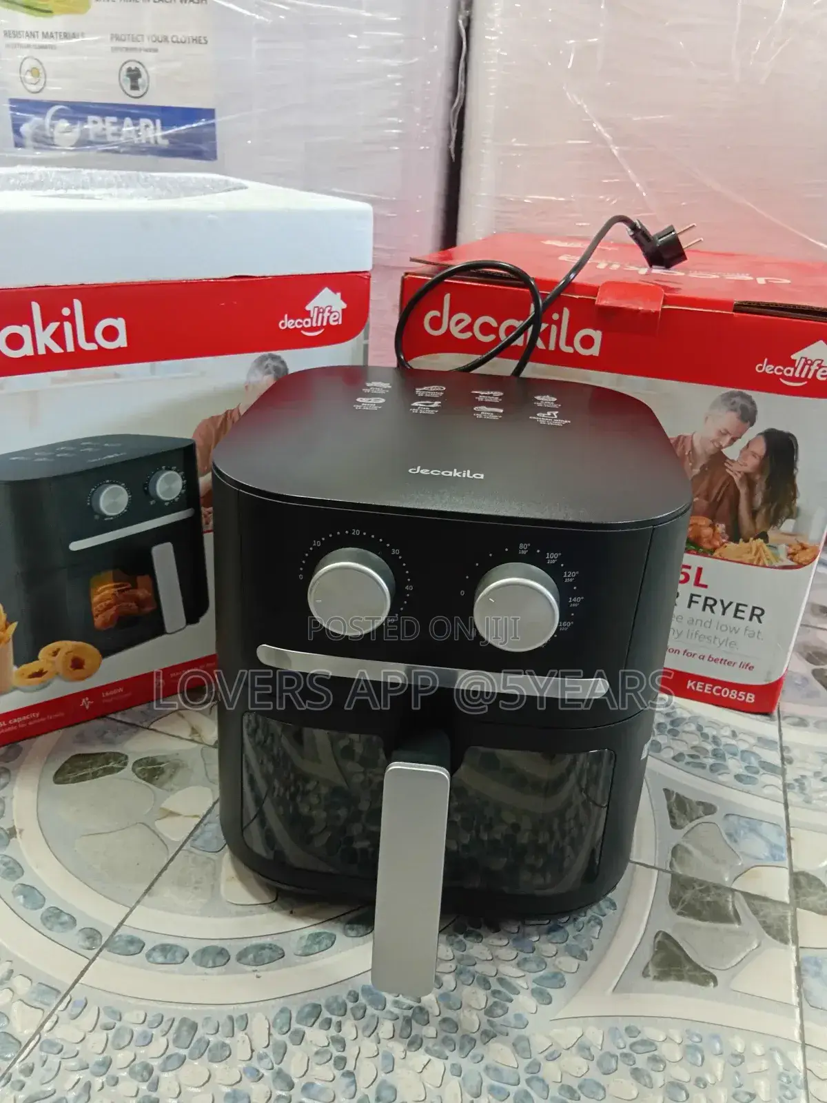 Comprehensive Oil-Free and Low Fat Decakila 6.5l Air Fryer