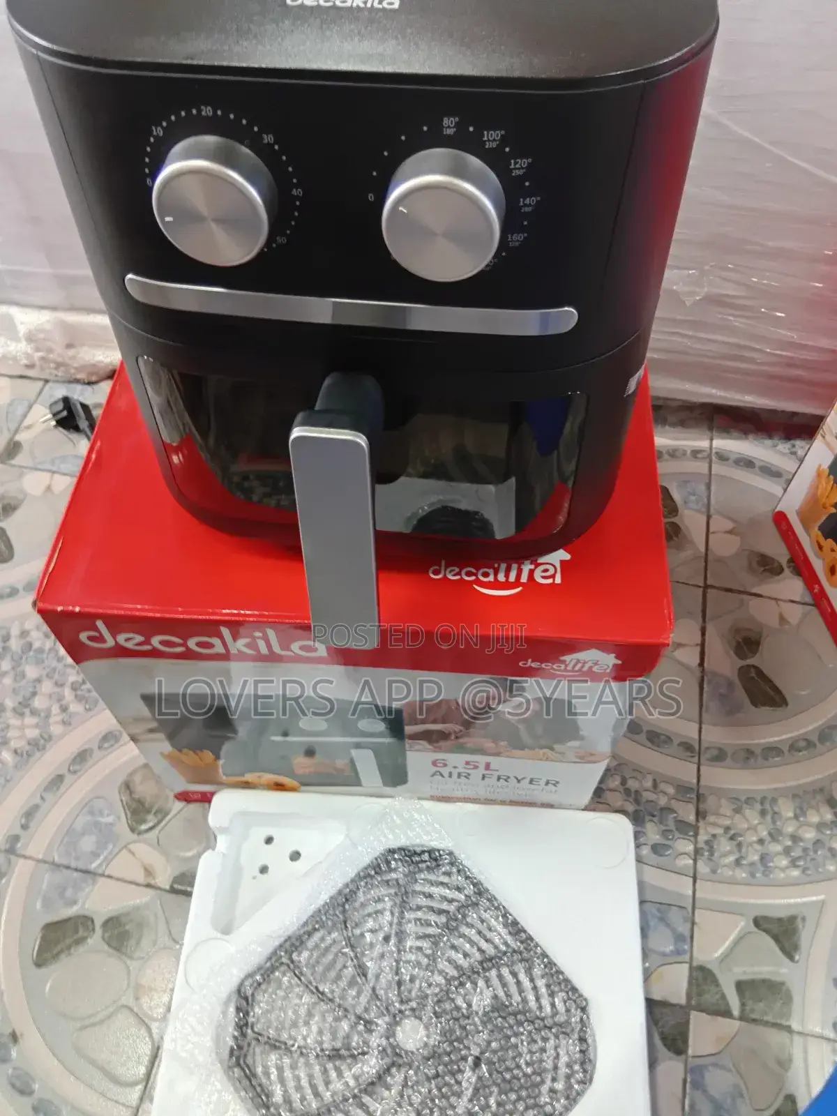 High Quality Decakila Oil-Free and Low Fat 6.5l Air Fryer
