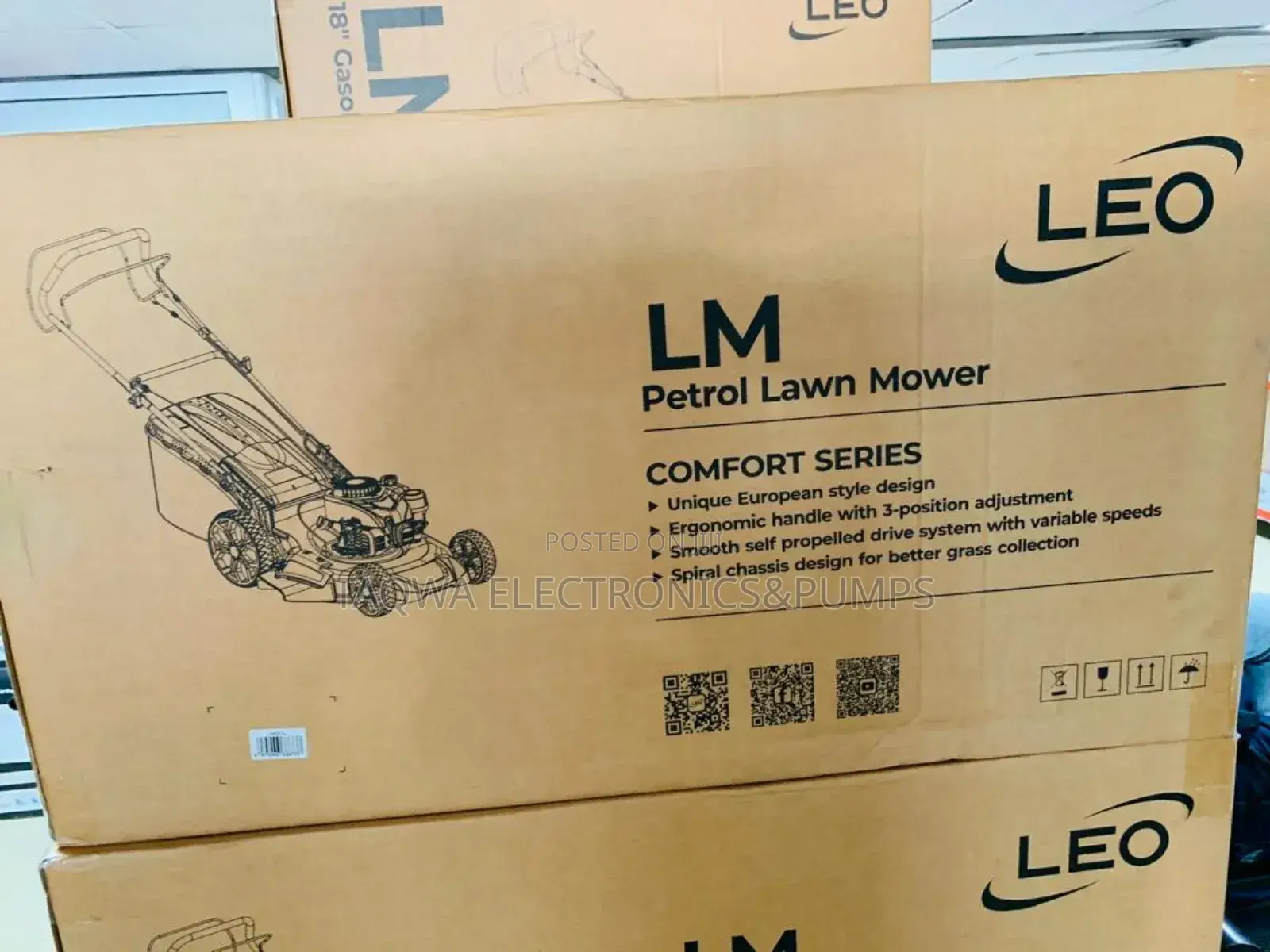 Mowing With Ease, Leo 4hp Lawn Mower