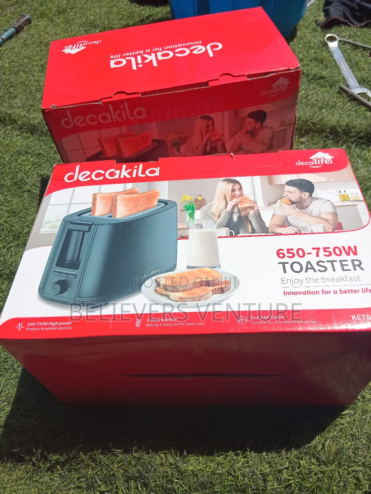 Morning Crispy N Golden Toast Decakila Toaster Smart Toaster