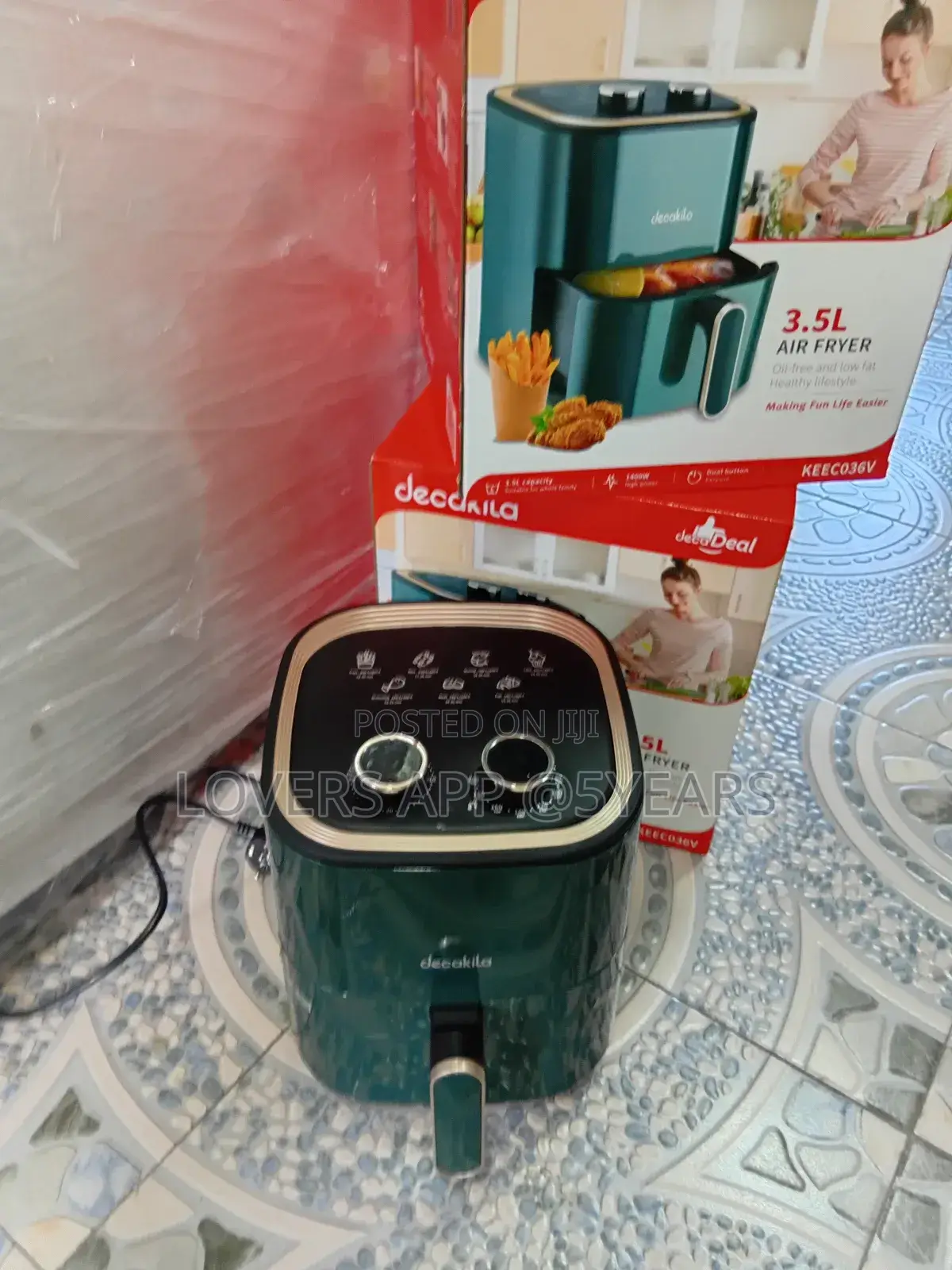 Persuasive Decakila 3.5l Air Fryer Healthy Lifestyle