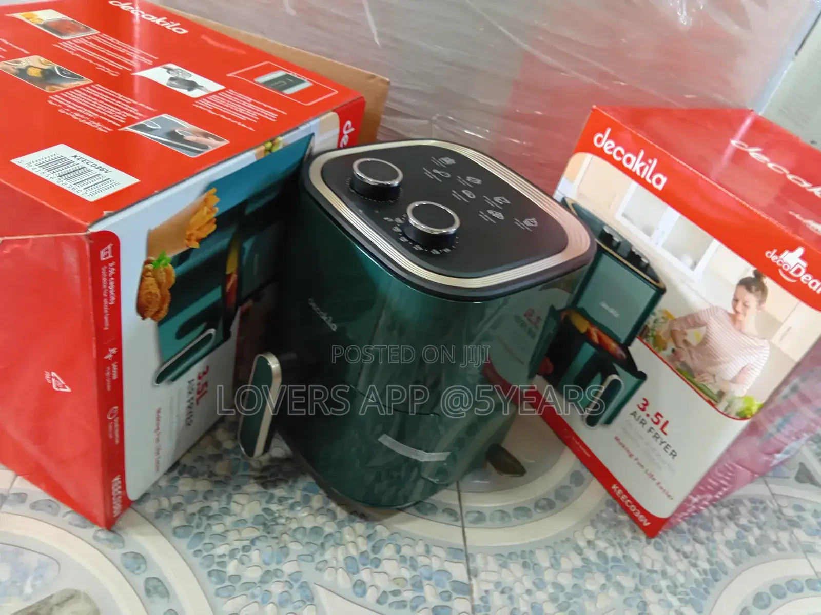 High Performing Decakila 3.5l Air Fryer Healthy Lifestyle