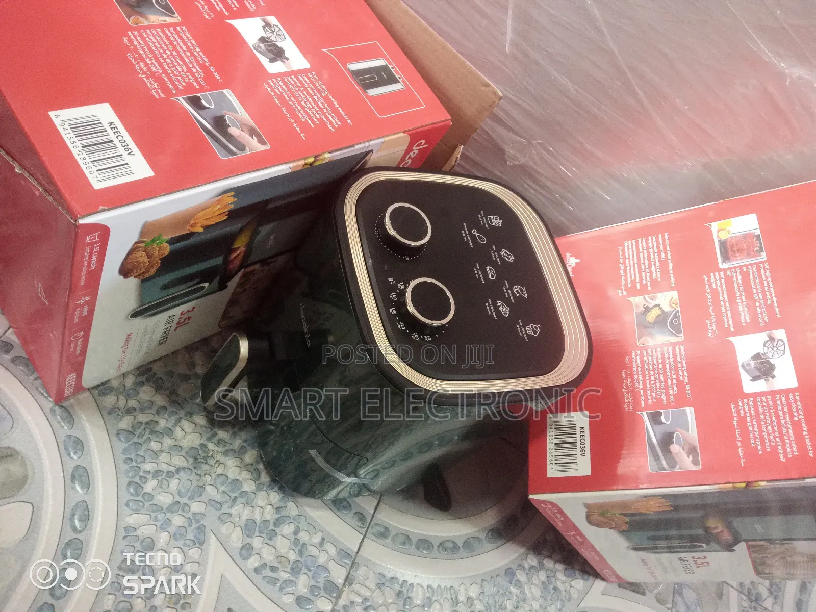 Multi-Purpose Air Fryer Decakila Air Fryer Easy to Control