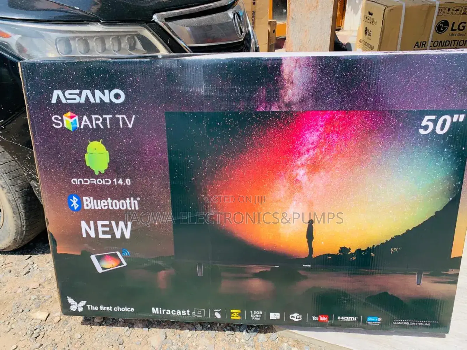 Ultra Asano 50inch Smart Android Tv