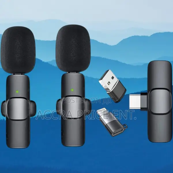 Wireless Mini Microphone for Android Type C iPhone