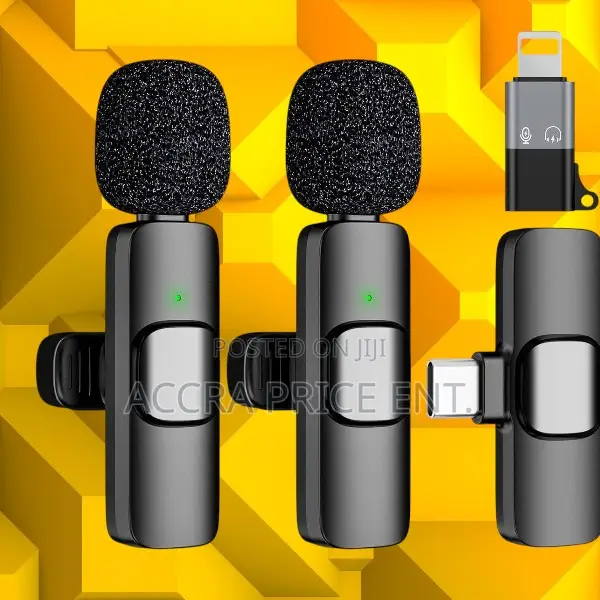 2in1 Android Type-C Wireless Interview Microphone for Phon