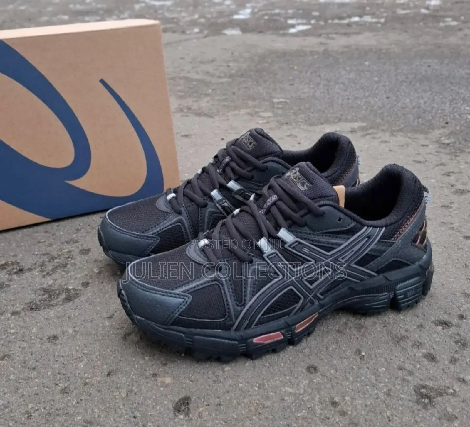 Asics Gel Kahana Black Orange