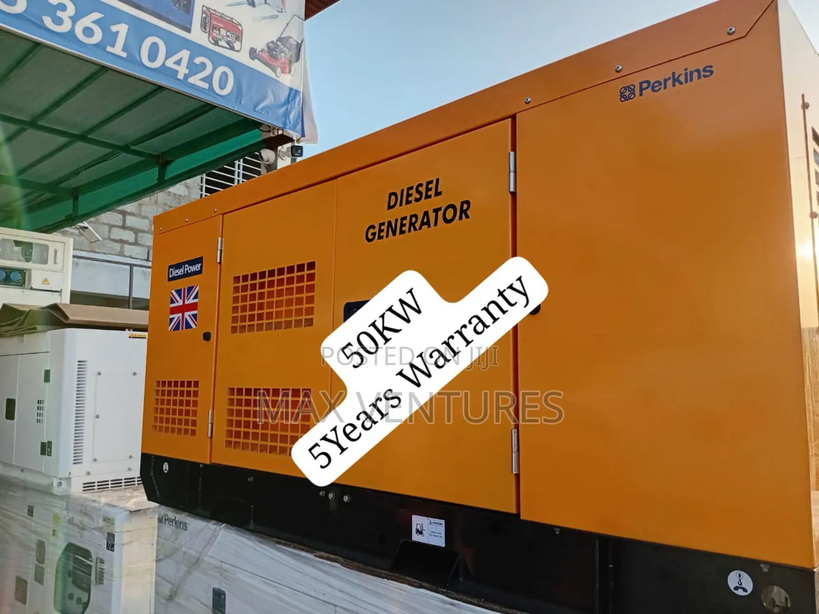 50kw Perkins Emergency Ready Silent Generator