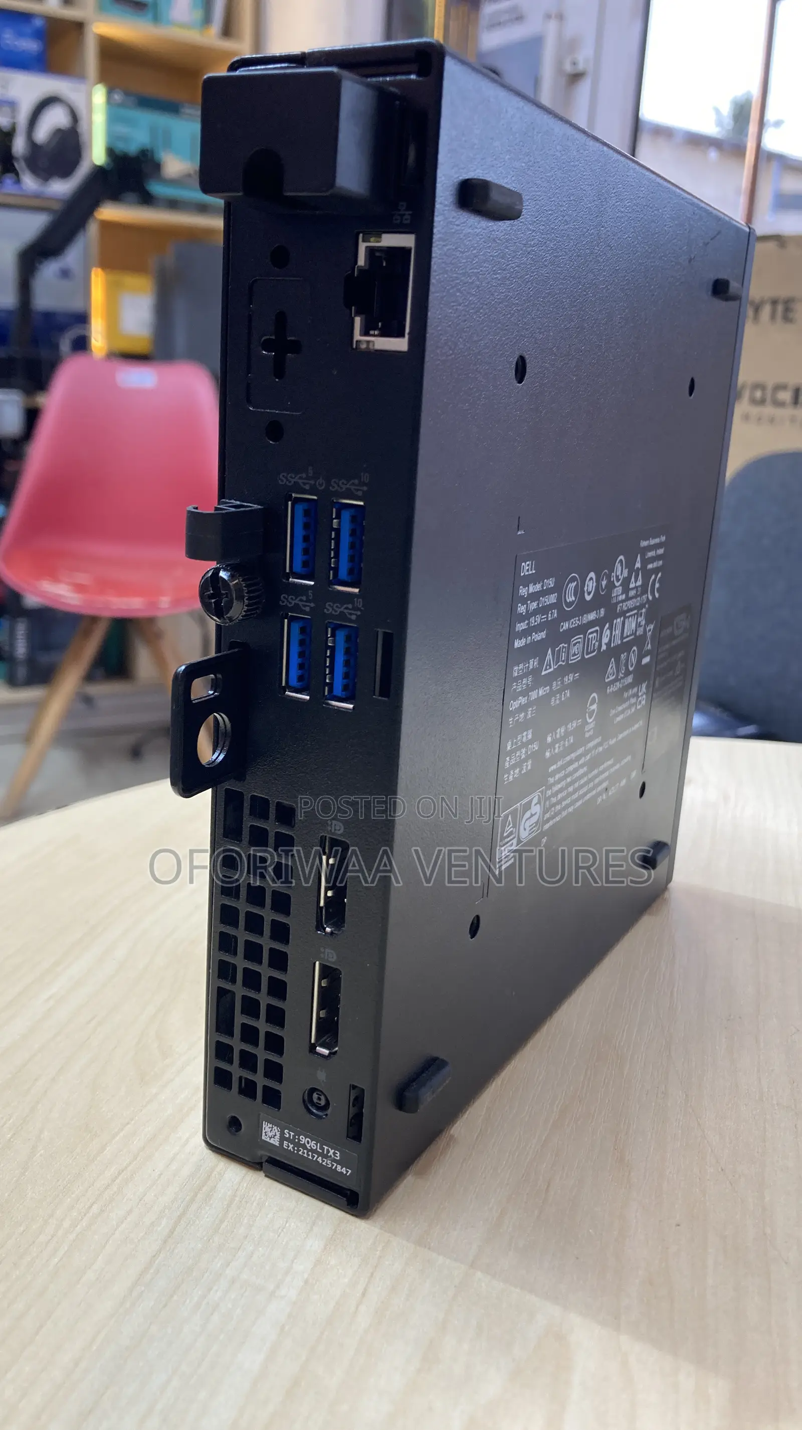 Desktop Computer Dell Optiplex 7000 MT 16GB Intel Core i7 SSD 256GB