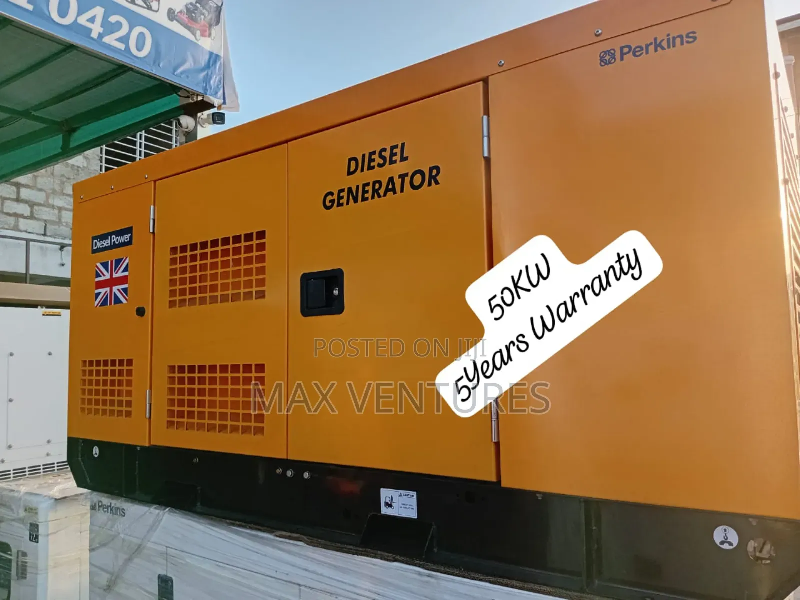 50kw Diesel Perkins Corrosion Resistant Generator