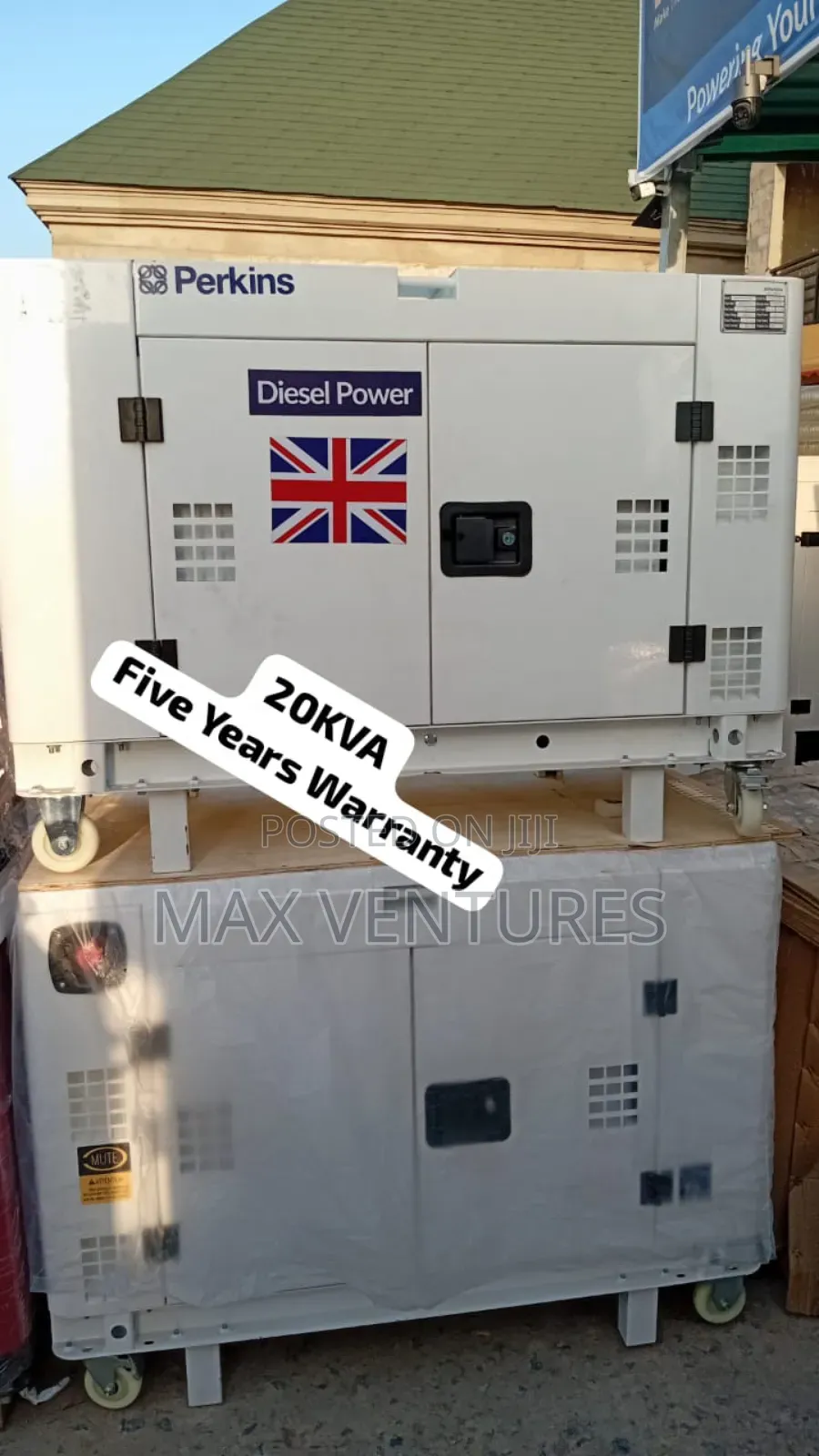 Industrial Grade 20kva Perkins Diesel Power Generator