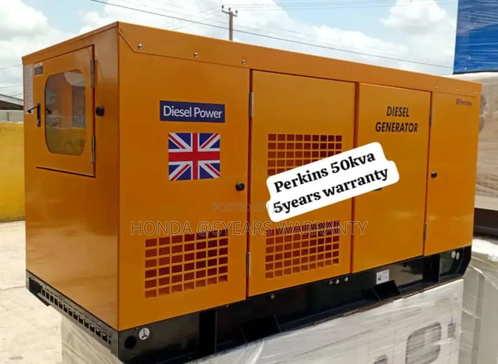 Your Energy Partner Perkins 50kva Plant 3phase Silent 50kva