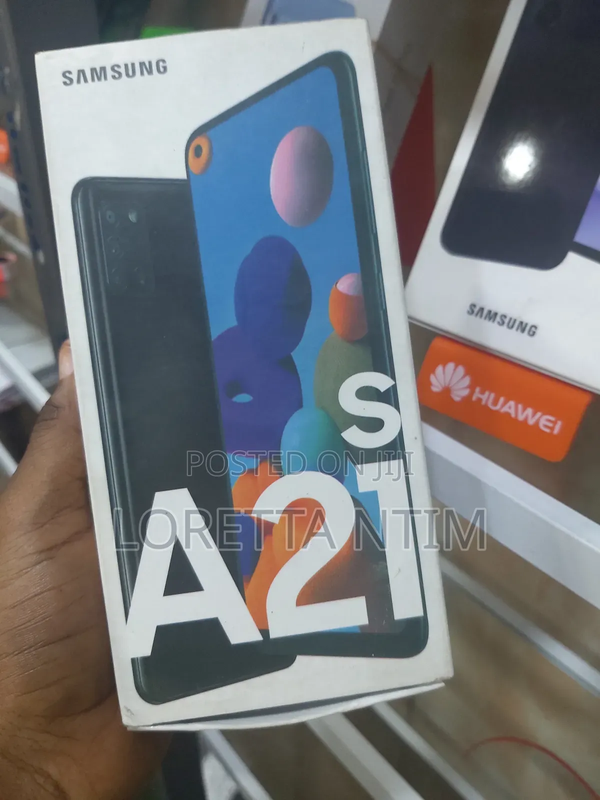 New Samsung Galaxy A21s 128 GB Black