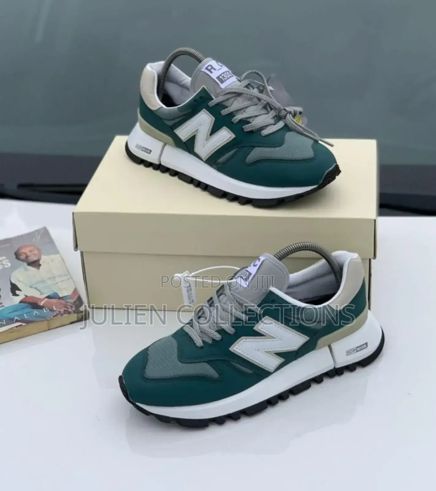 New Balance R C 1300 Green White