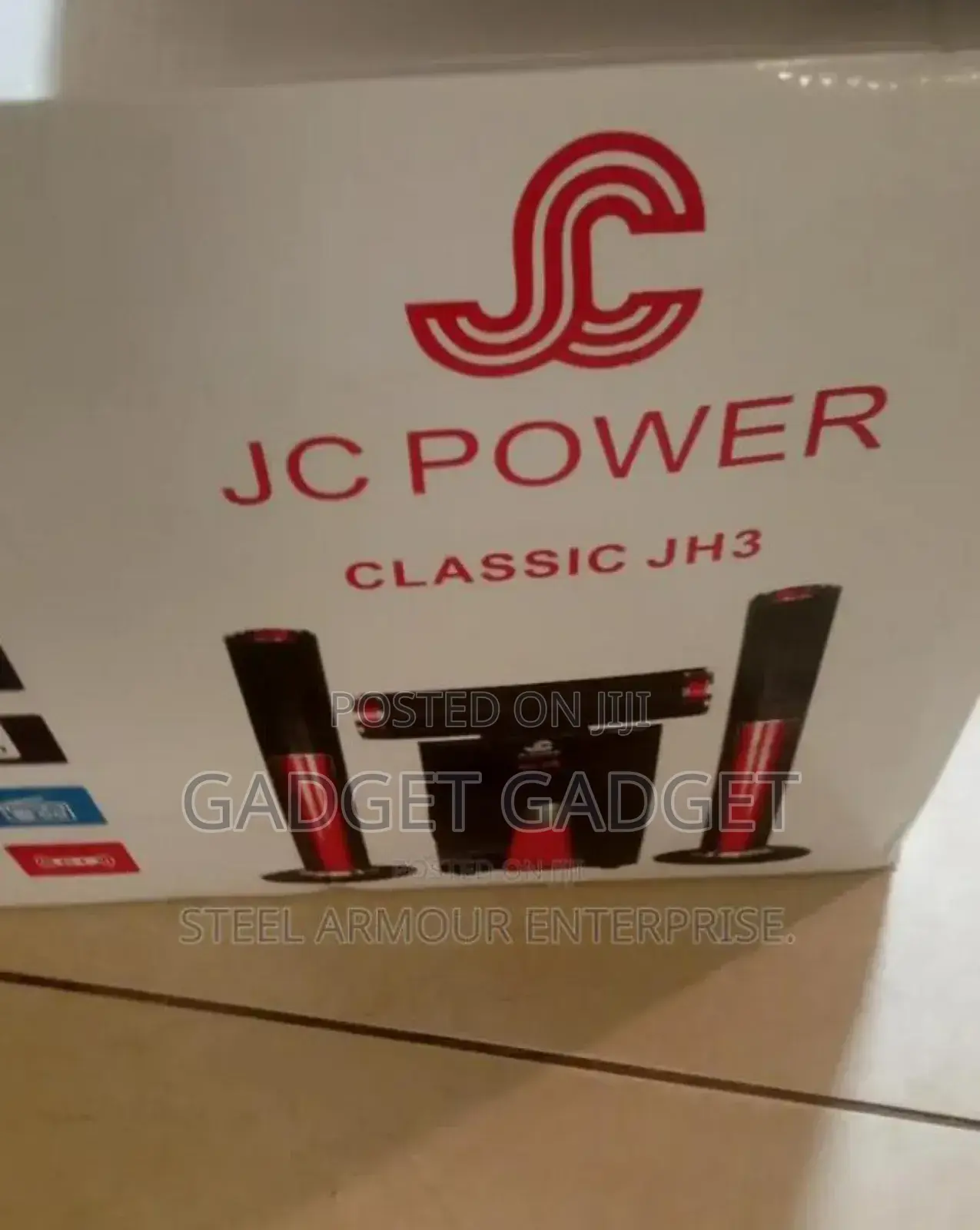 Jc Power Classic Jh3 3.1 Channel Home Theater System