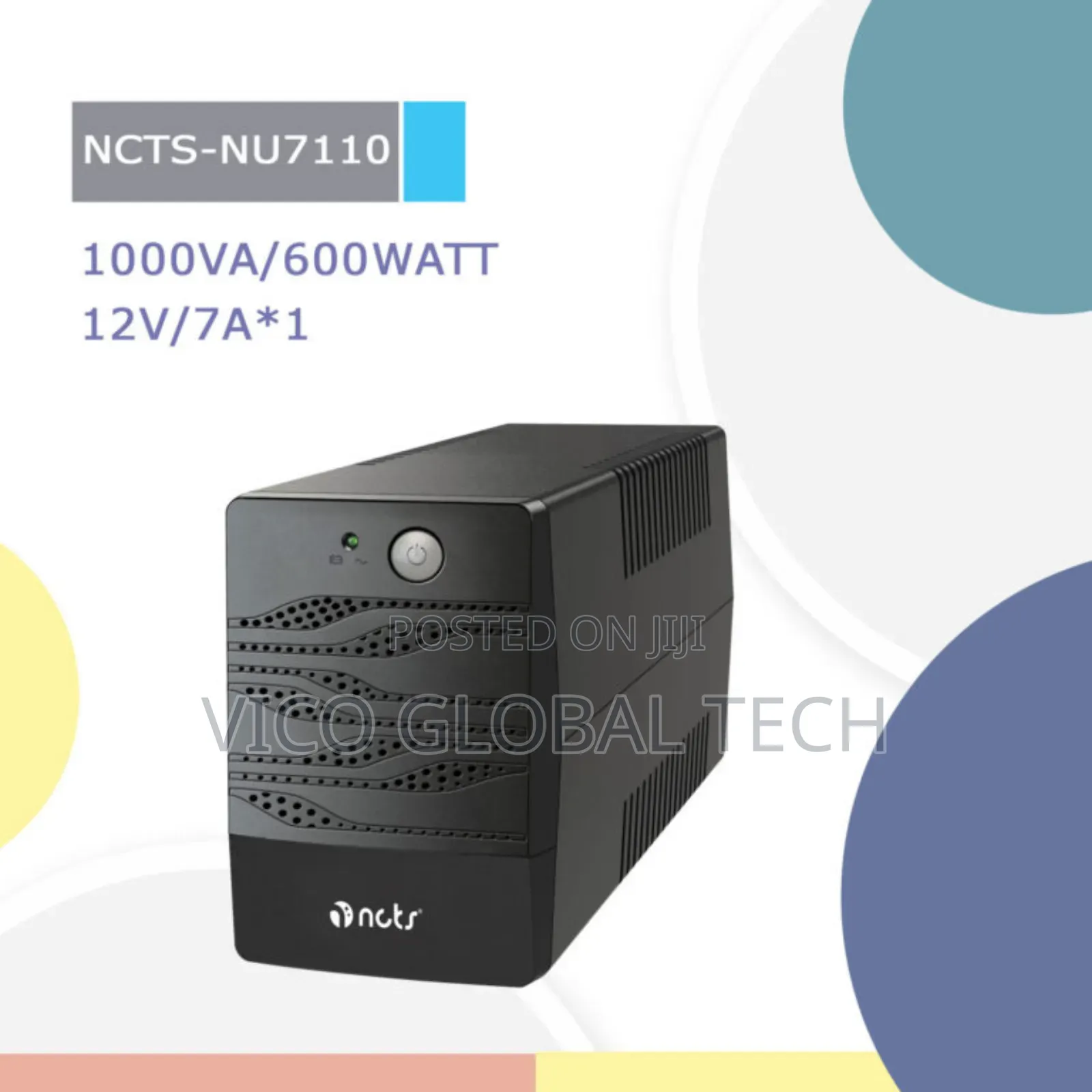 NCTS Ups 1000va