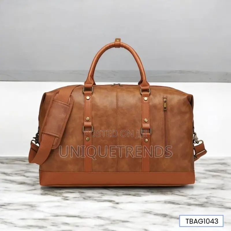Genuine Leather Duffle Luggage Bags