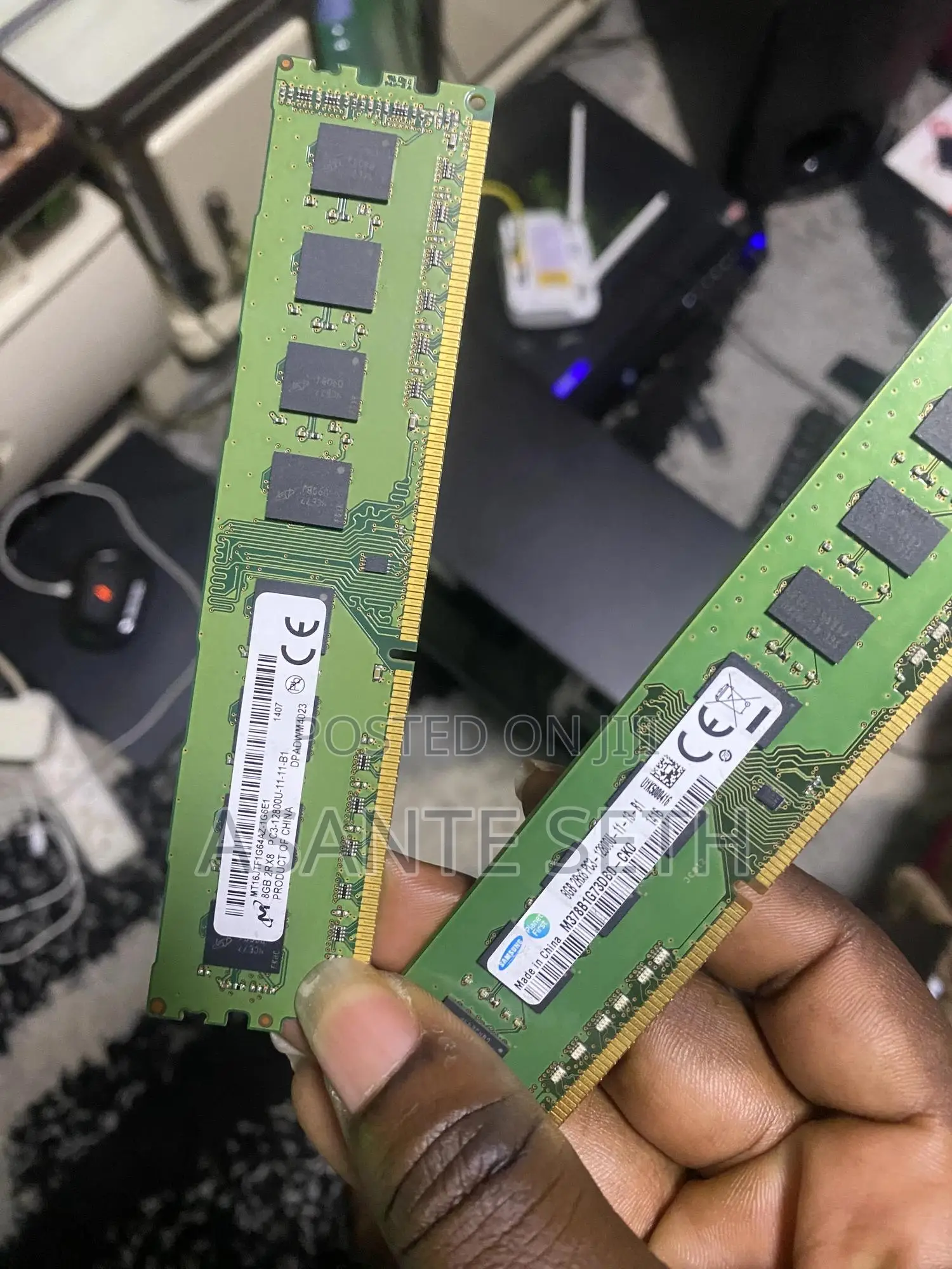 Desktop Ram Pc2 2gb 1gb Each for Old Motherboards